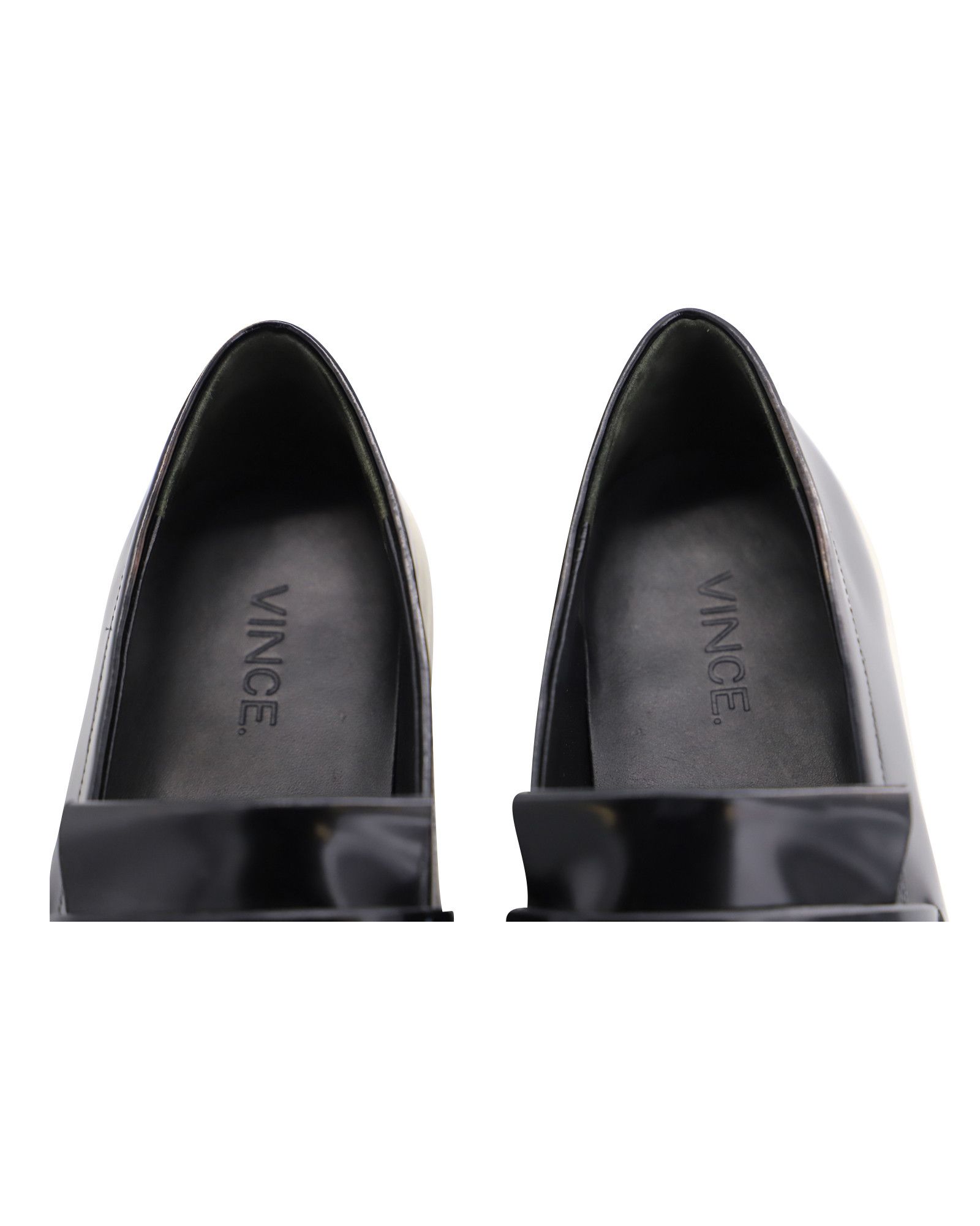 Vince Vince Conventry Kiltie Fringe Slip-On Sneakers in Black Leat Size US 6 / IT 36 - 6 Thumbnail