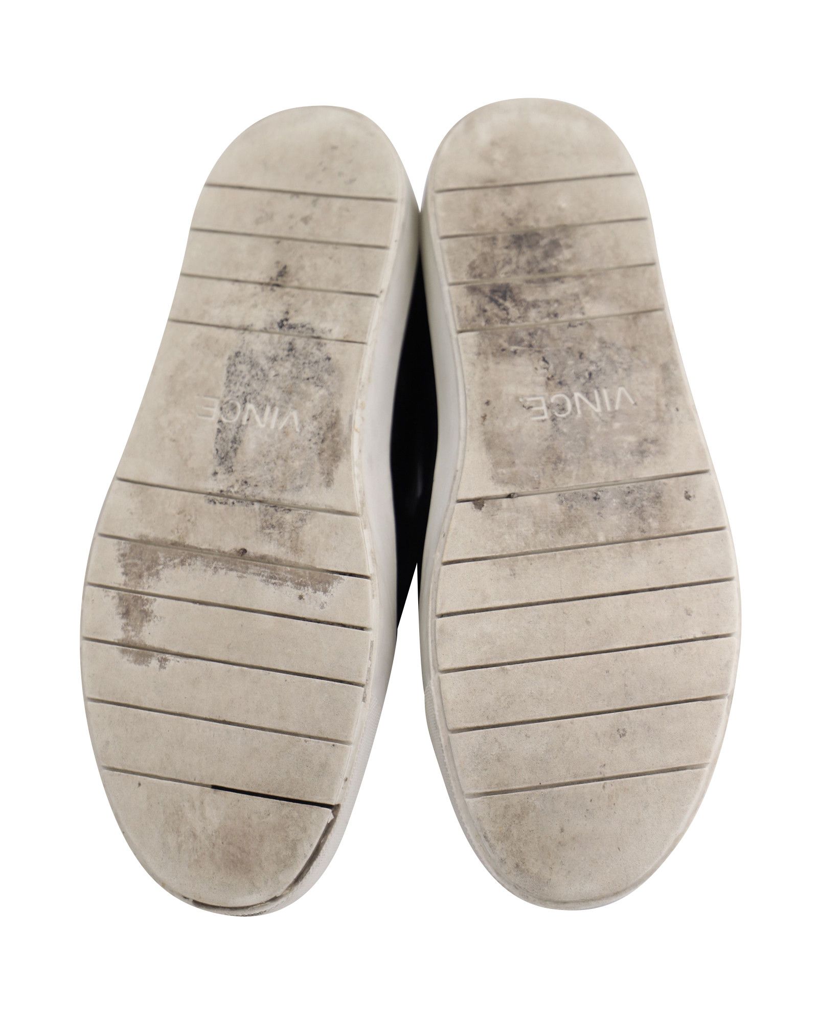 Vince Vince Conventry Kiltie Fringe Slip-On Sneakers in Black Leat Size US 6 / IT 36 - 4 Thumbnail