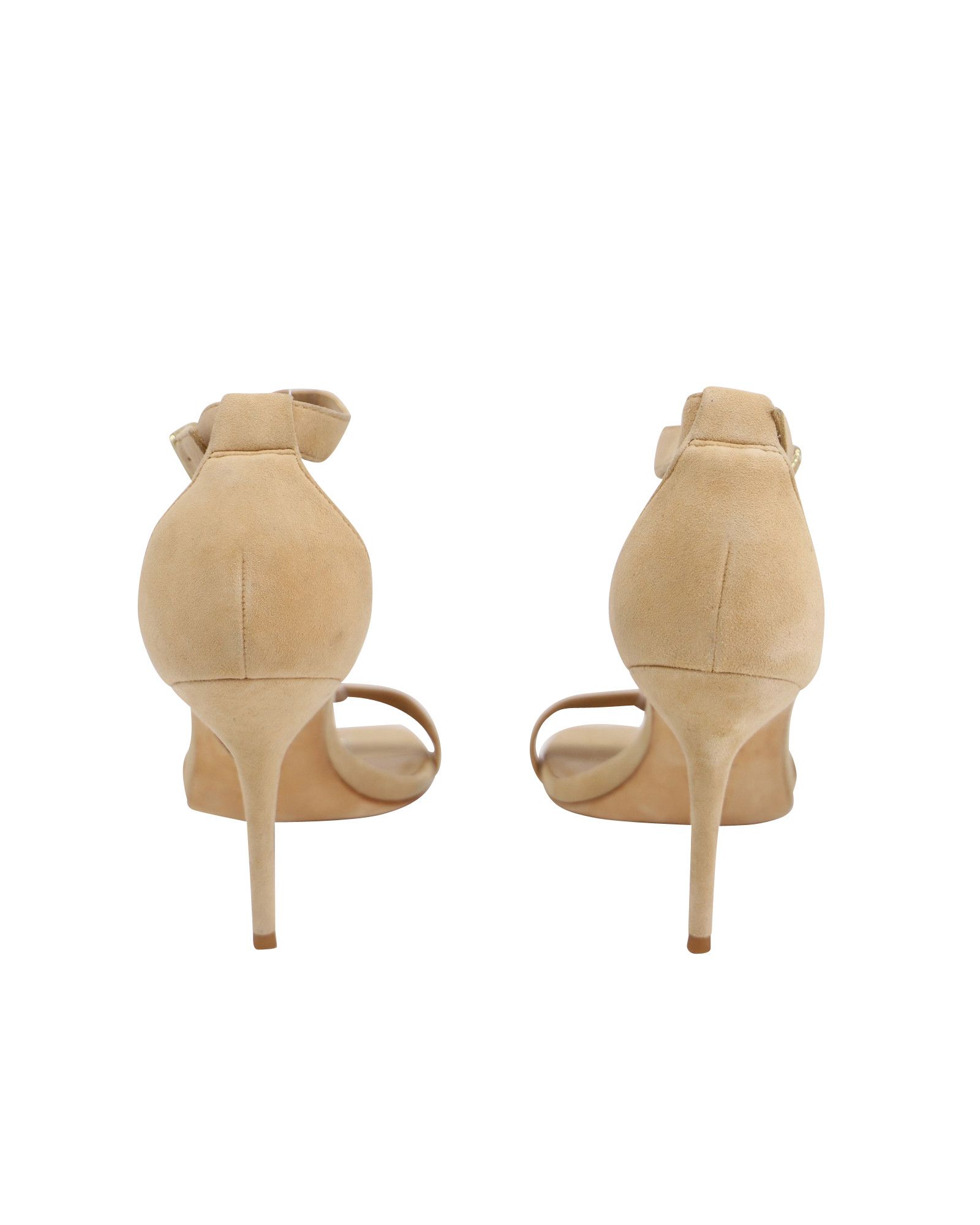 Reformation Reformation Kelly Sandals in Beige Suede Size US 10 / IT 40 - 4 Thumbnail