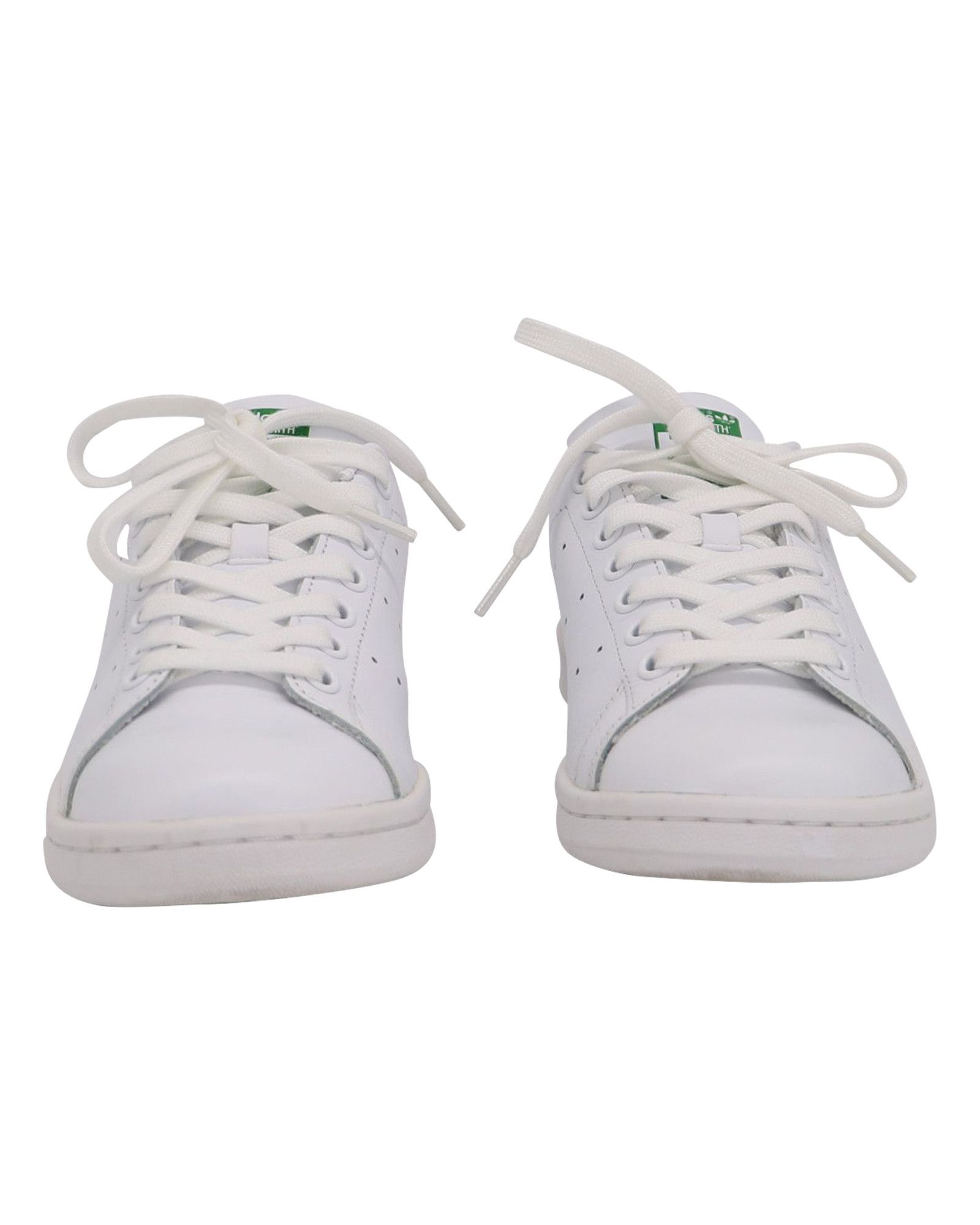 Adidas Adidas Stan Smith Sneakers in White Green Leather Size US 8 / IT 38 - 3 Thumbnail