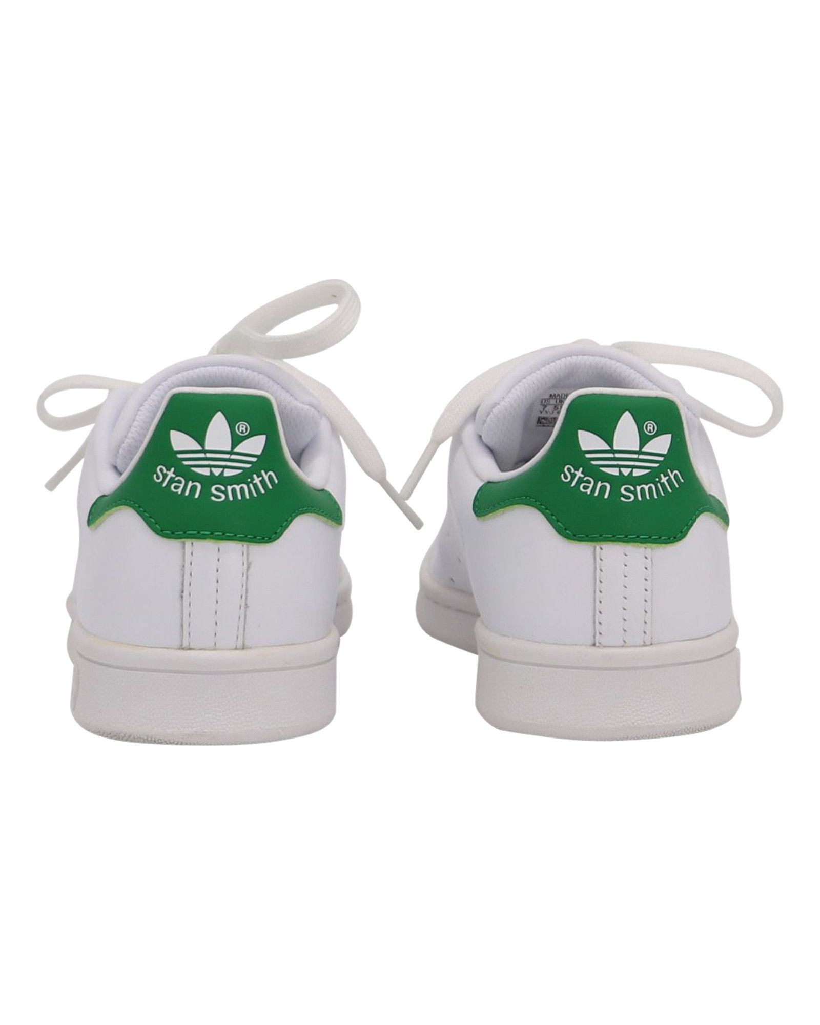 Adidas Adidas Stan Smith Sneakers in White Green Leather Size US 8 / IT 38 - 4 Thumbnail