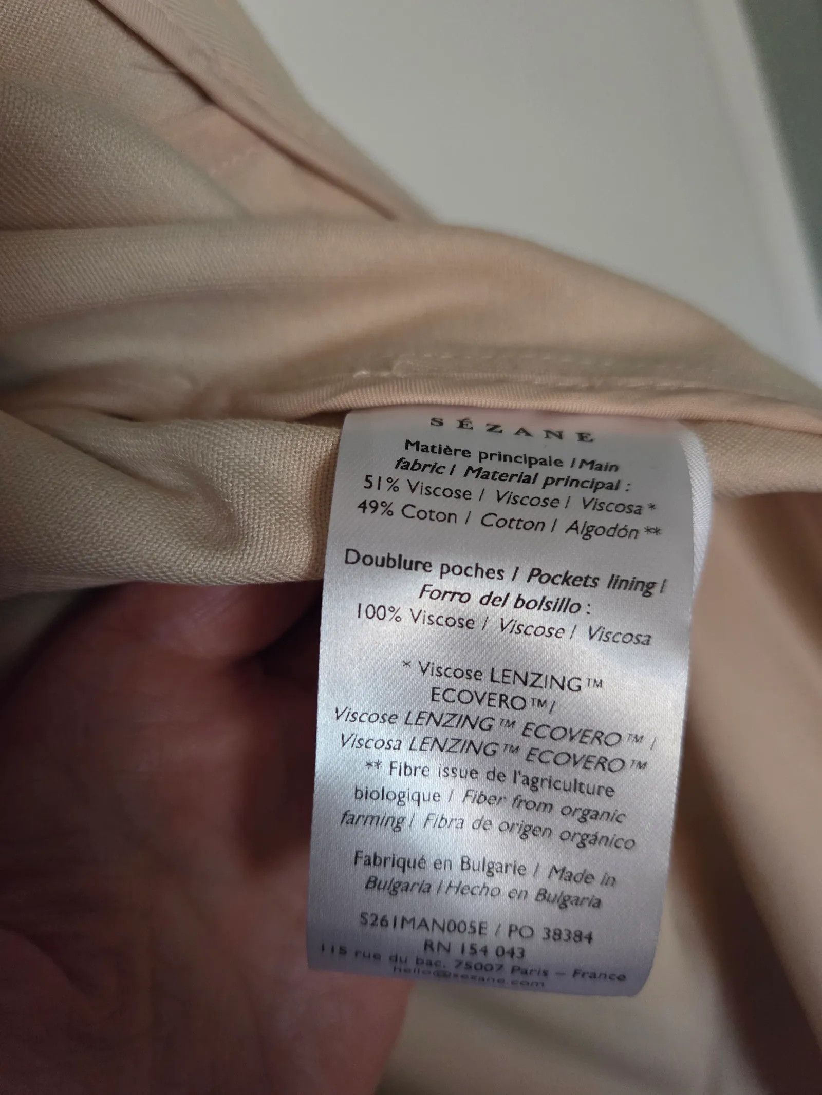 Sezane Sezane Trenchcoat Size S / US 4 / IT 40 - 3 Thumbnail
