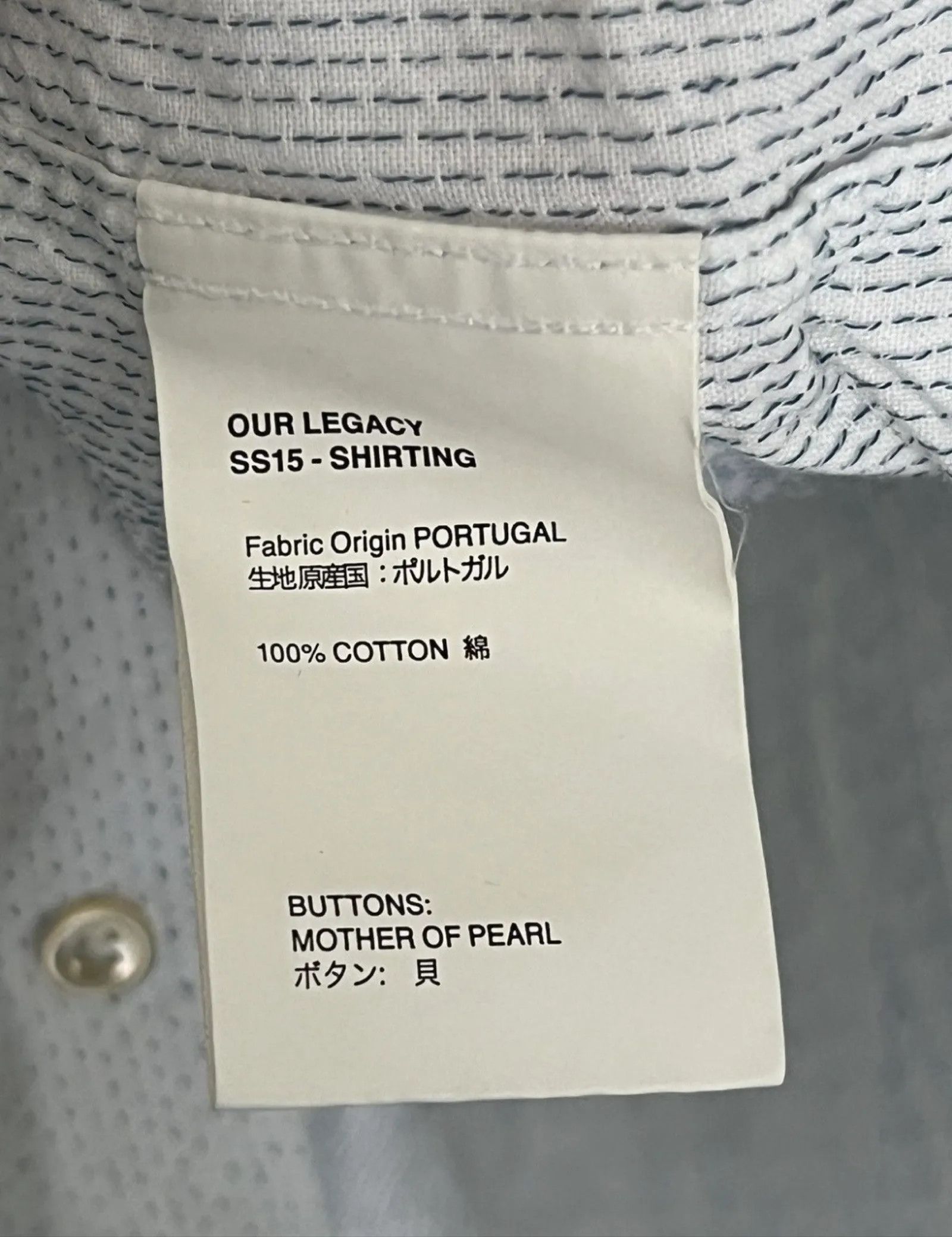 Our Legacy Our Legacy Shirt Size US L / EU 52-54 / 3 - 3 Thumbnail