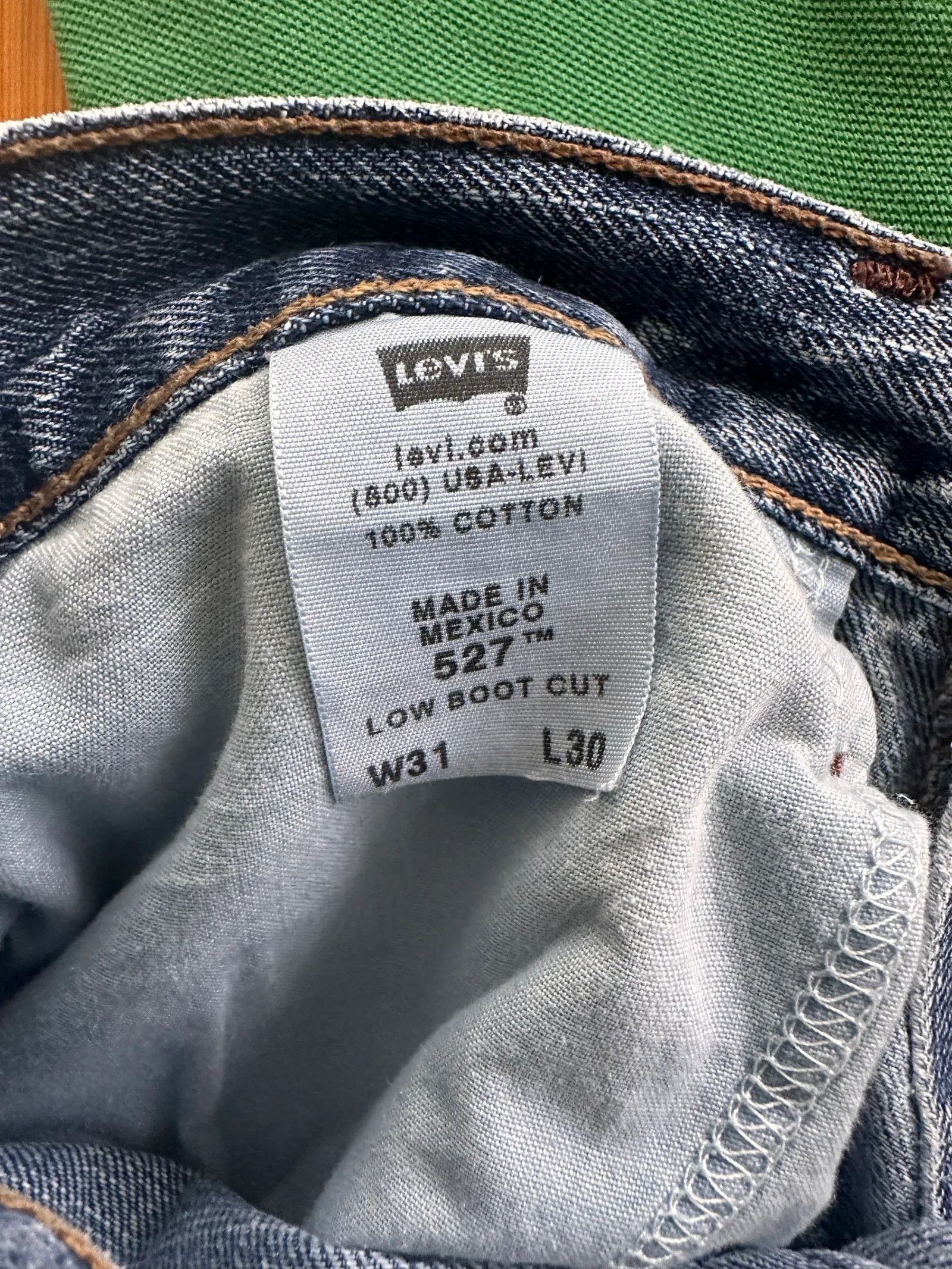 Levi's Levi's 527 Bootcut Jeans Size 31" - 6 Thumbnail