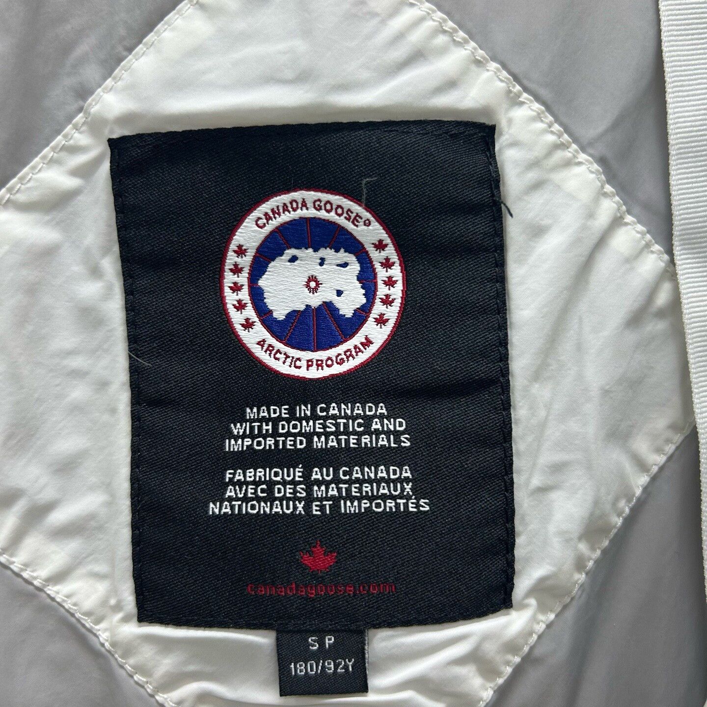 Canada Goose Canada Goose Everett White Puffer Jacket Size S Size US S / EU 44-46 / 1 - 5 Thumbnail