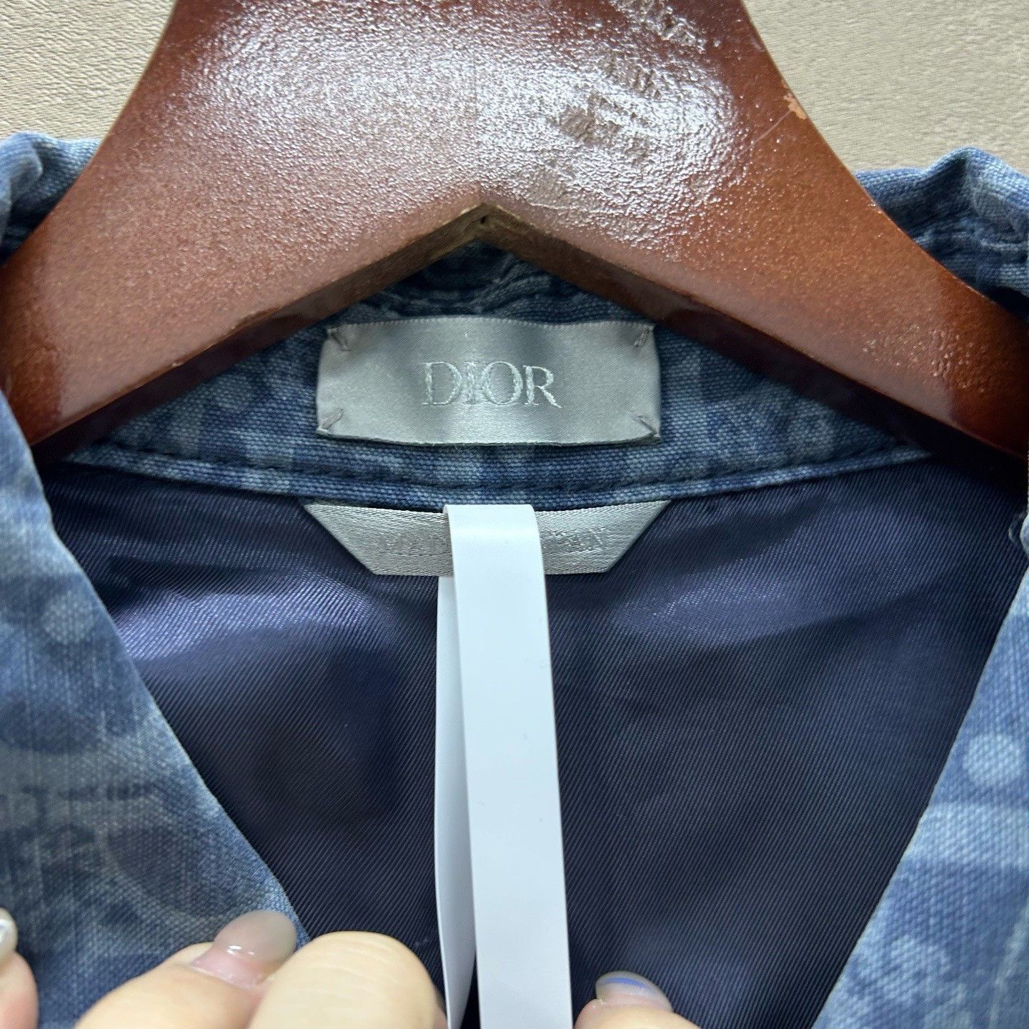 Dior Dior Oblique Floral Denim Jacket Size S Size US S / EU 44-46 / 1 - 5 Thumbnail