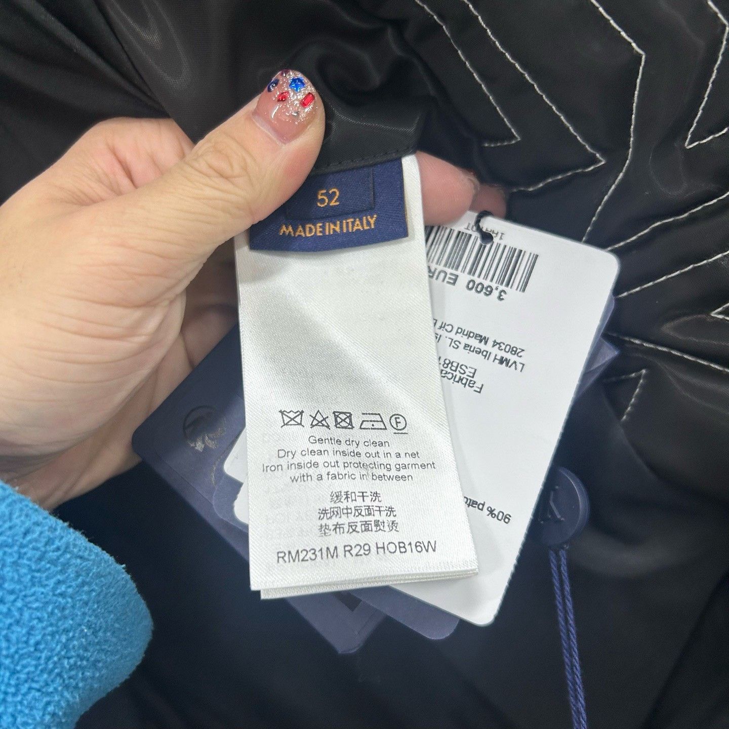 Louis Vuitton Louis Vuitton Geometric Monogram Down Jacket Size 52 Size US L / EU 52-54 / 3 - 5 Thumbnail