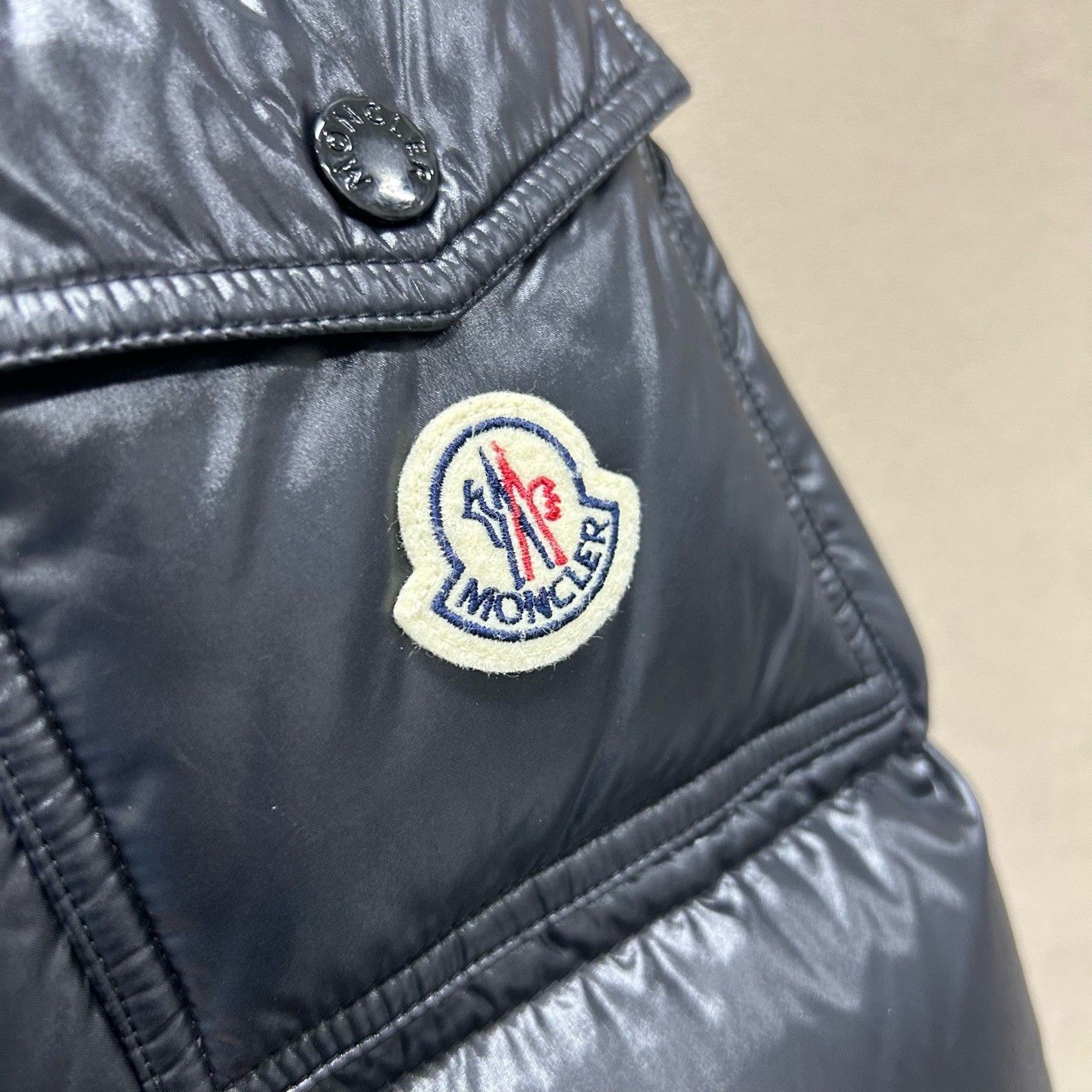 Moncler Moncler Maire Shiny Down Jacket Size 3 Size US L / EU 52-54 / 3 - 4 Thumbnail