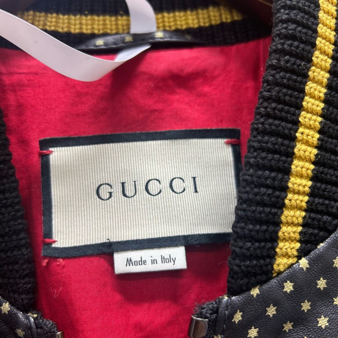 Gucci Gucci Star Print Bomber Jacket Size S Size US S / EU 44-46 / 1 - 4 Thumbnail