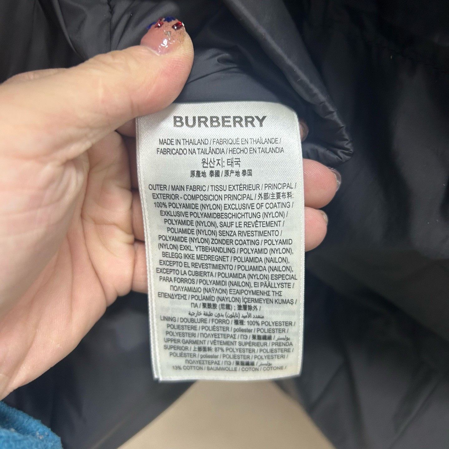 Burberry Burberry Convertible Down Puffer Jacket Size L Size US L / EU 52-54 / 3 - 7 Thumbnail