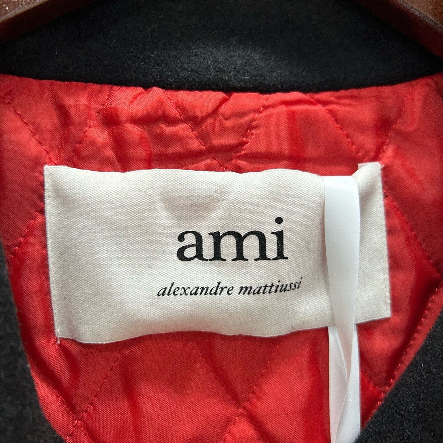 AMI Ami Alexandre Mattiussi Patch Varsity Jacket Size L Size US L / EU 52-54 / 3 - 4 Thumbnail