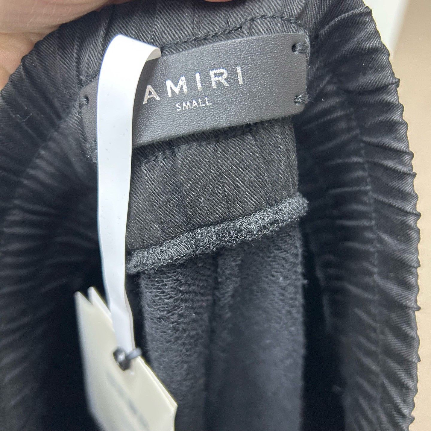 Amiri Amiri Black Distressed Zipper Sweatpants Size S Size US 30 / EU 46 - 4 Thumbnail