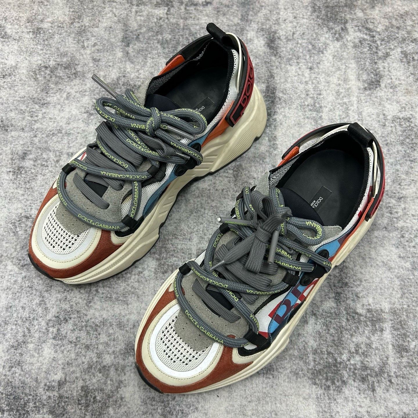 Dolce & Gabbana Dolce & Gabbana Multi-Color Sneakers Size 9.5 Size US 9.5 / EU 42-43 - 2 Thumbnail