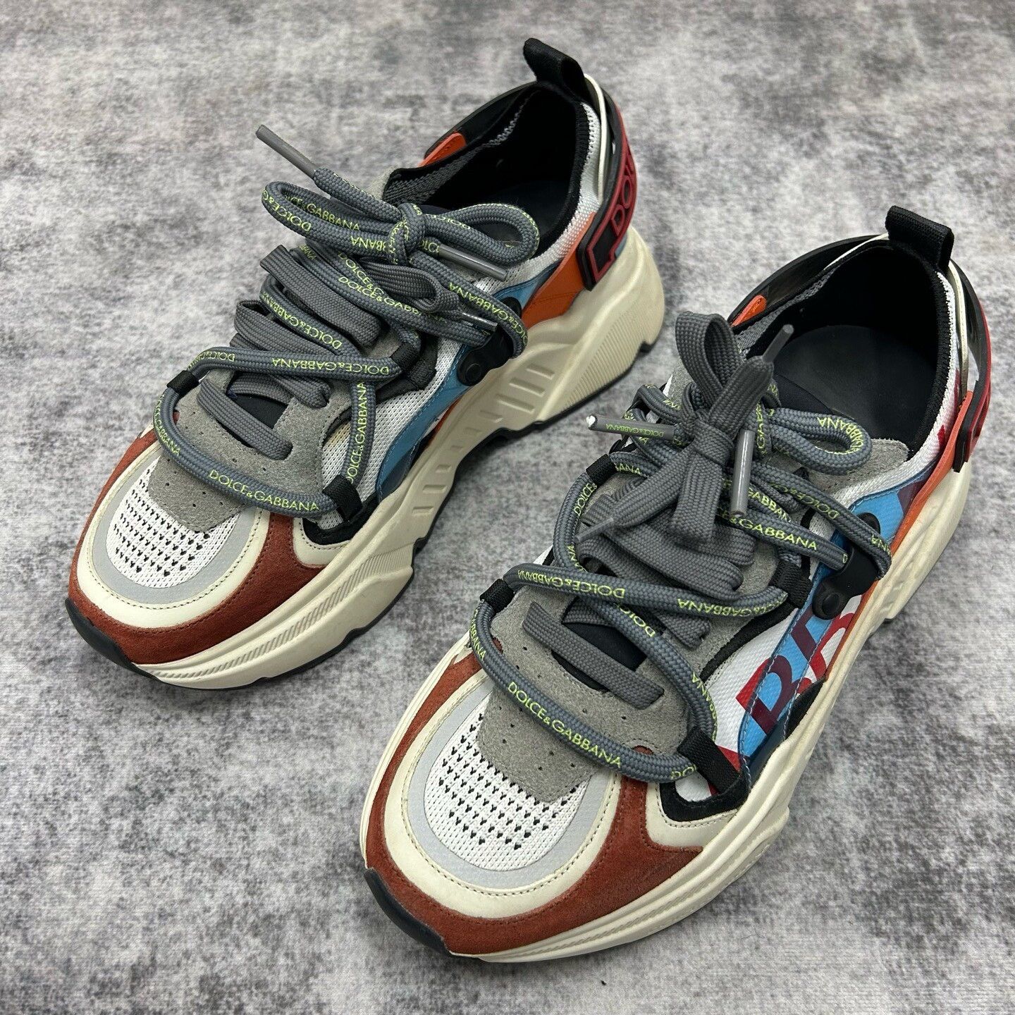 Dolce & Gabbana Dolce & Gabbana Multi-Color Sneakers Size 9.5 Size US 9.5 / EU 42-43 - 4 Thumbnail