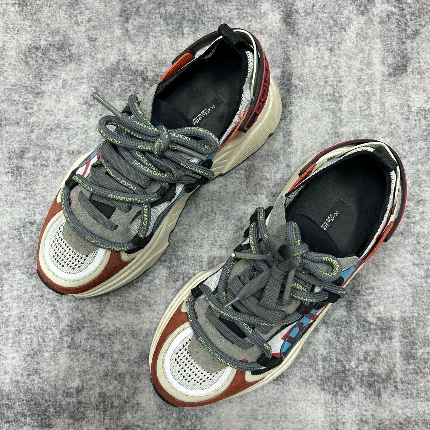 Dolce & Gabbana Dolce & Gabbana Multi-Color Sneakers Size 9.5 Size US 9.5 / EU 42-43 - 3 Thumbnail