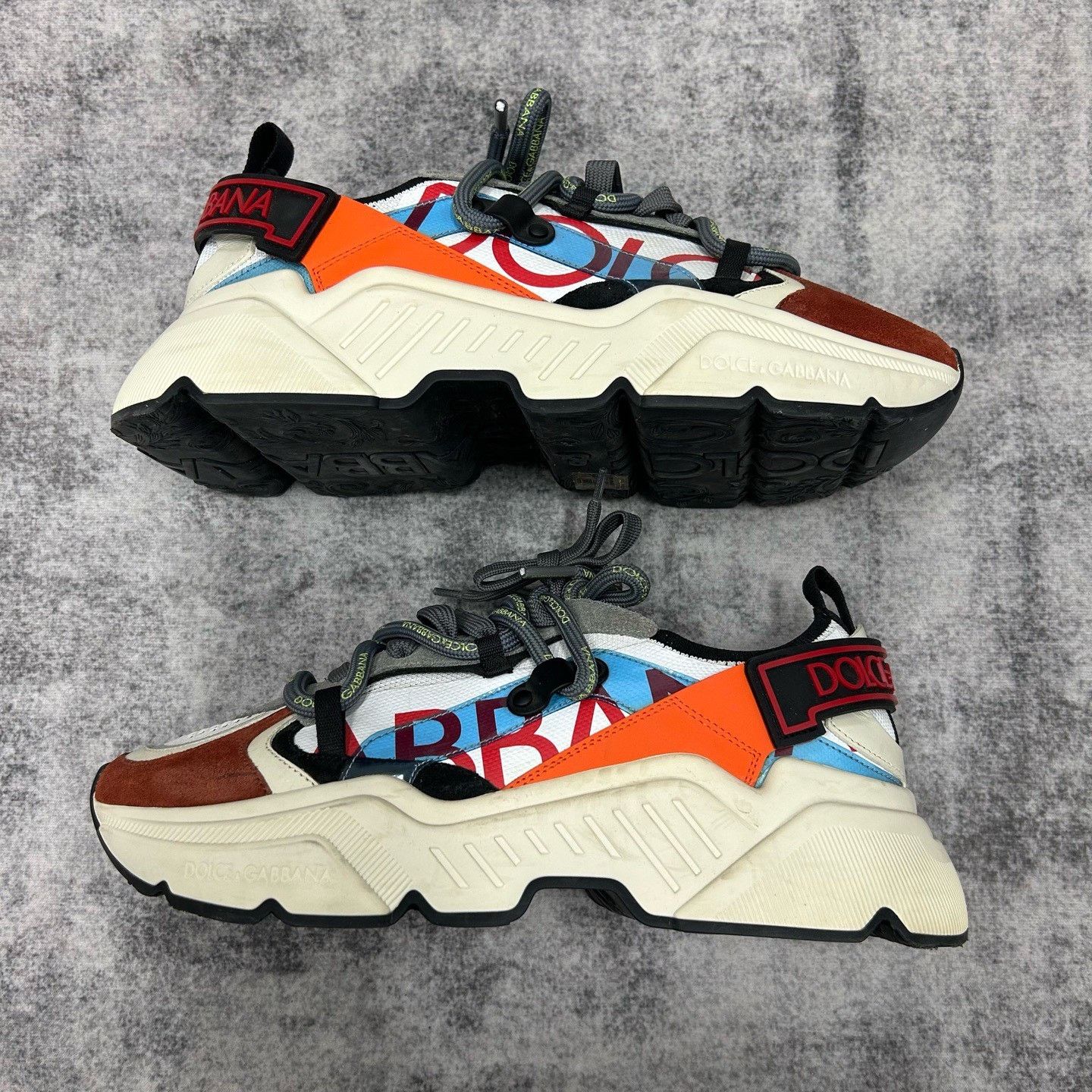Dolce & Gabbana Dolce & Gabbana Multi-Color Sneakers Size 9.5 Size US 9.5 / EU 42-43 - 6 Thumbnail