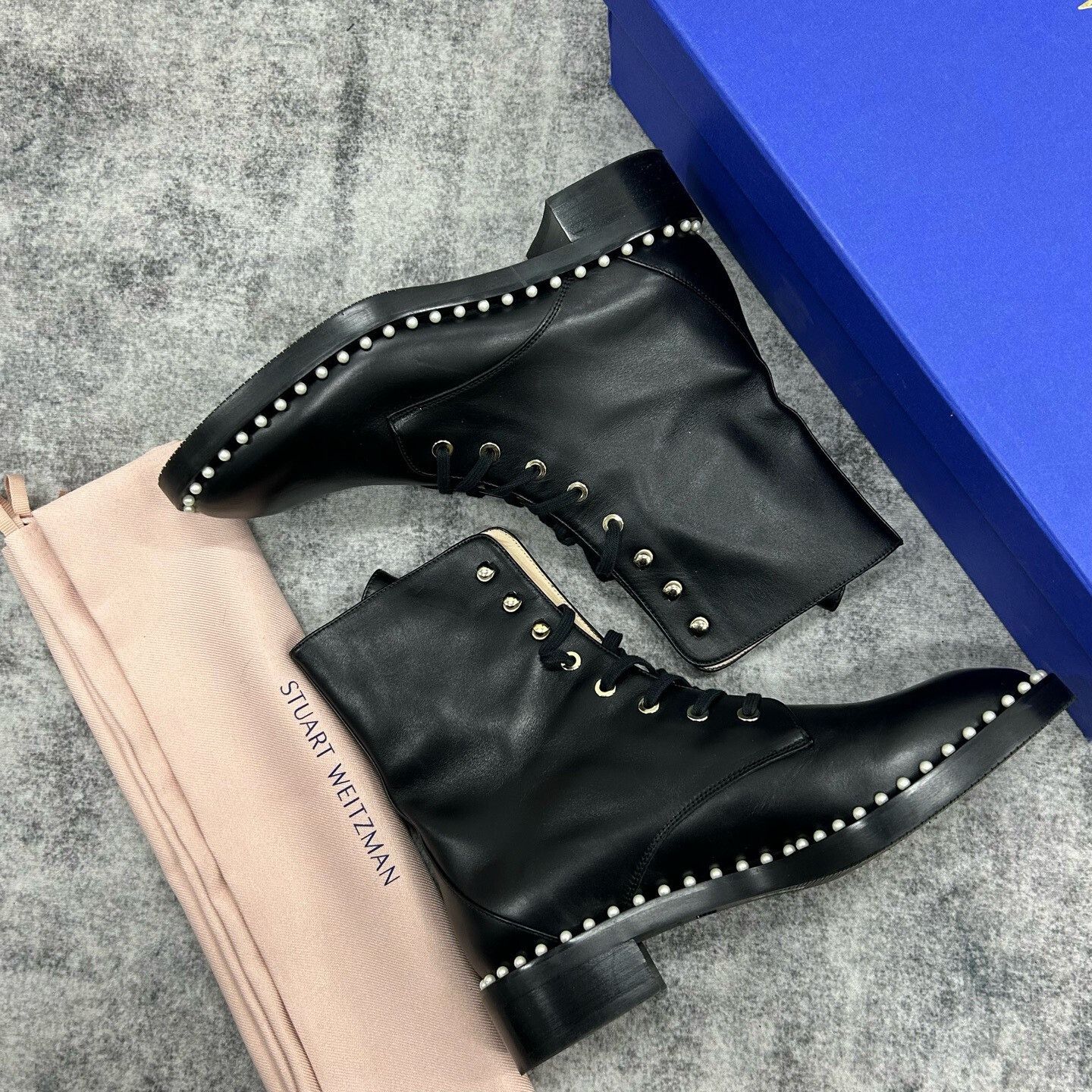 Stuart Weitzman Stuart Weitzman Sondra Pearl Boots Size 6.5 Size US 7 / IT 37 - 5 Thumbnail