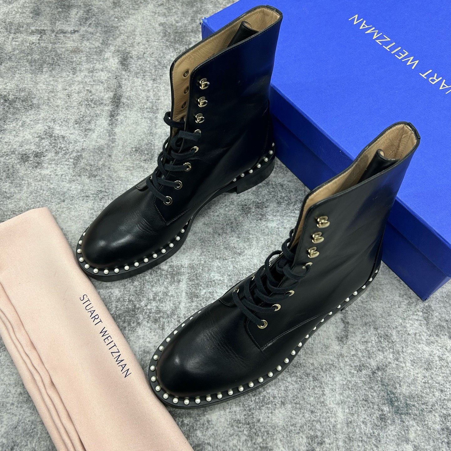 Stuart Weitzman Stuart Weitzman Sondra Pearl Boots Size 6.5 Size US 7 / IT 37 - 2 Thumbnail