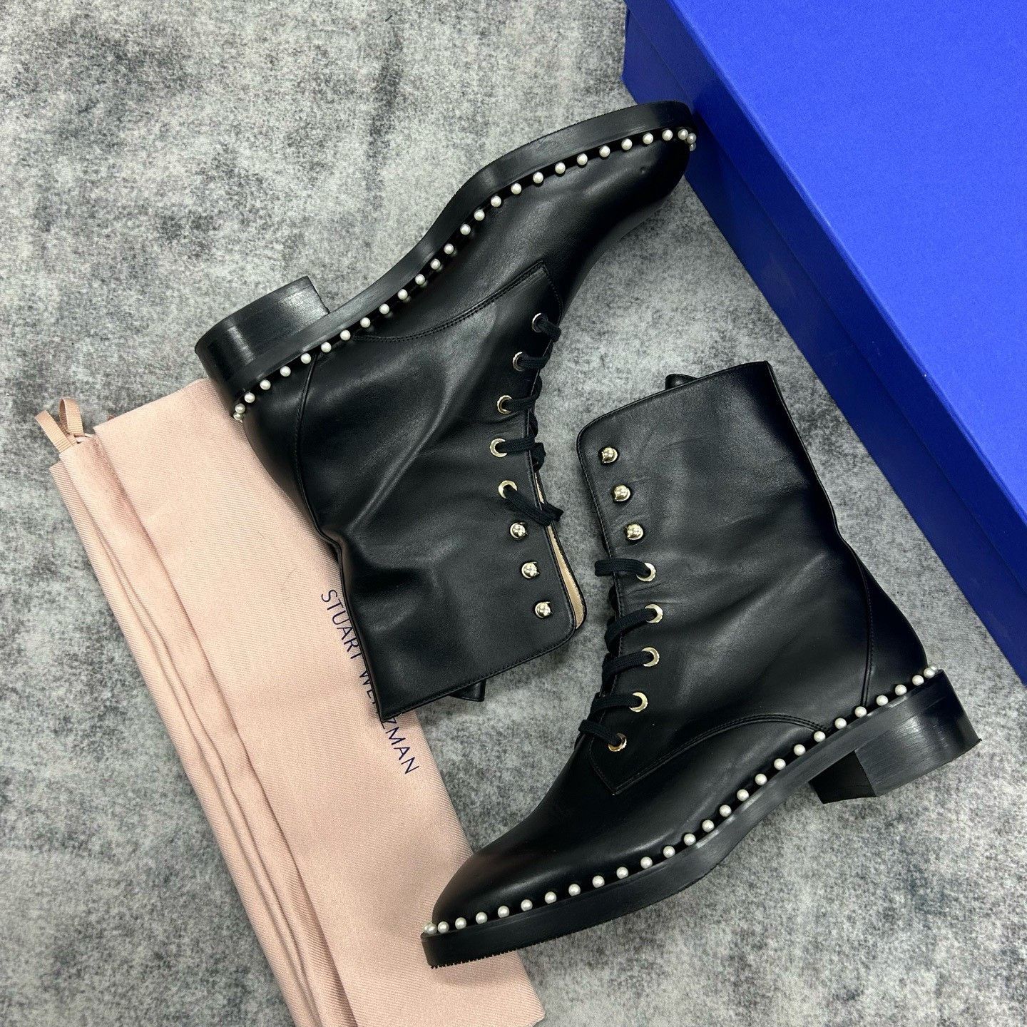 Stuart Weitzman Stuart Weitzman Sondra Pearl Boots Size 6.5 Size US 7 / IT 37 - 6 Thumbnail