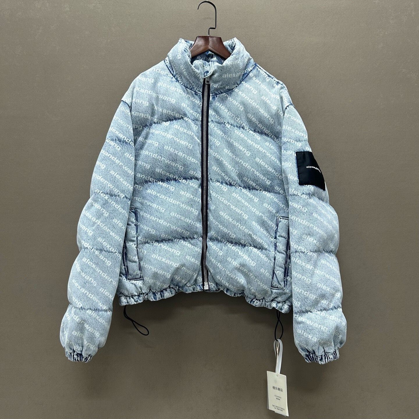 Alexander Wang Alexander Wang Logo Print Puffer Jacket Size S Size US S / EU 44-46 / 1 - 2 Thumbnail