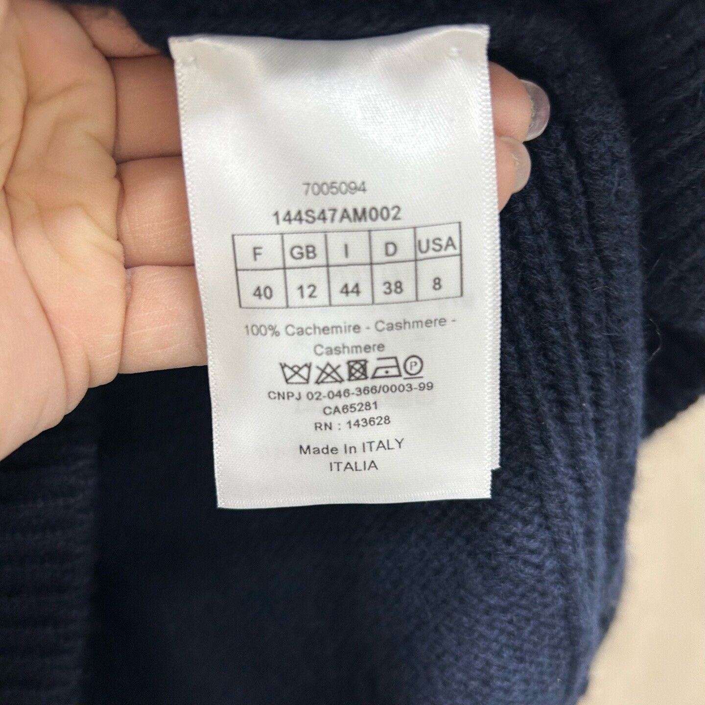 Christian Dior Monsieur Christian Dior Logo Back Sweater FR 40 Size M / US 6-8 / IT 42-44 - 5 Thumbnail