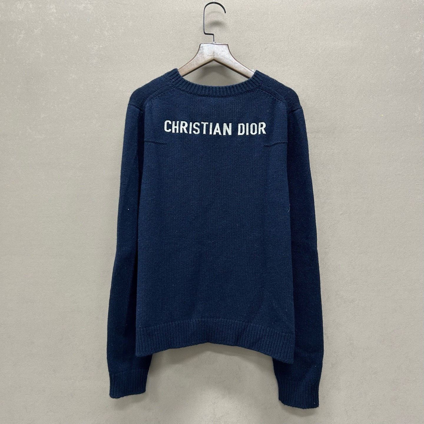 Christian Dior Monsieur Christian Dior Logo Back Sweater FR 40 Size M / US 6-8 / IT 42-44 - 3 Thumbnail
