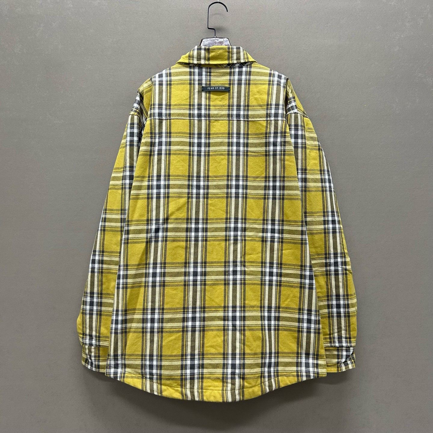 Fear of God FEAR OF GOD 6th Collection Yellow Plaid Padded Jacket L Size US L / EU 52-54 / 3 - 3 Thumbnail