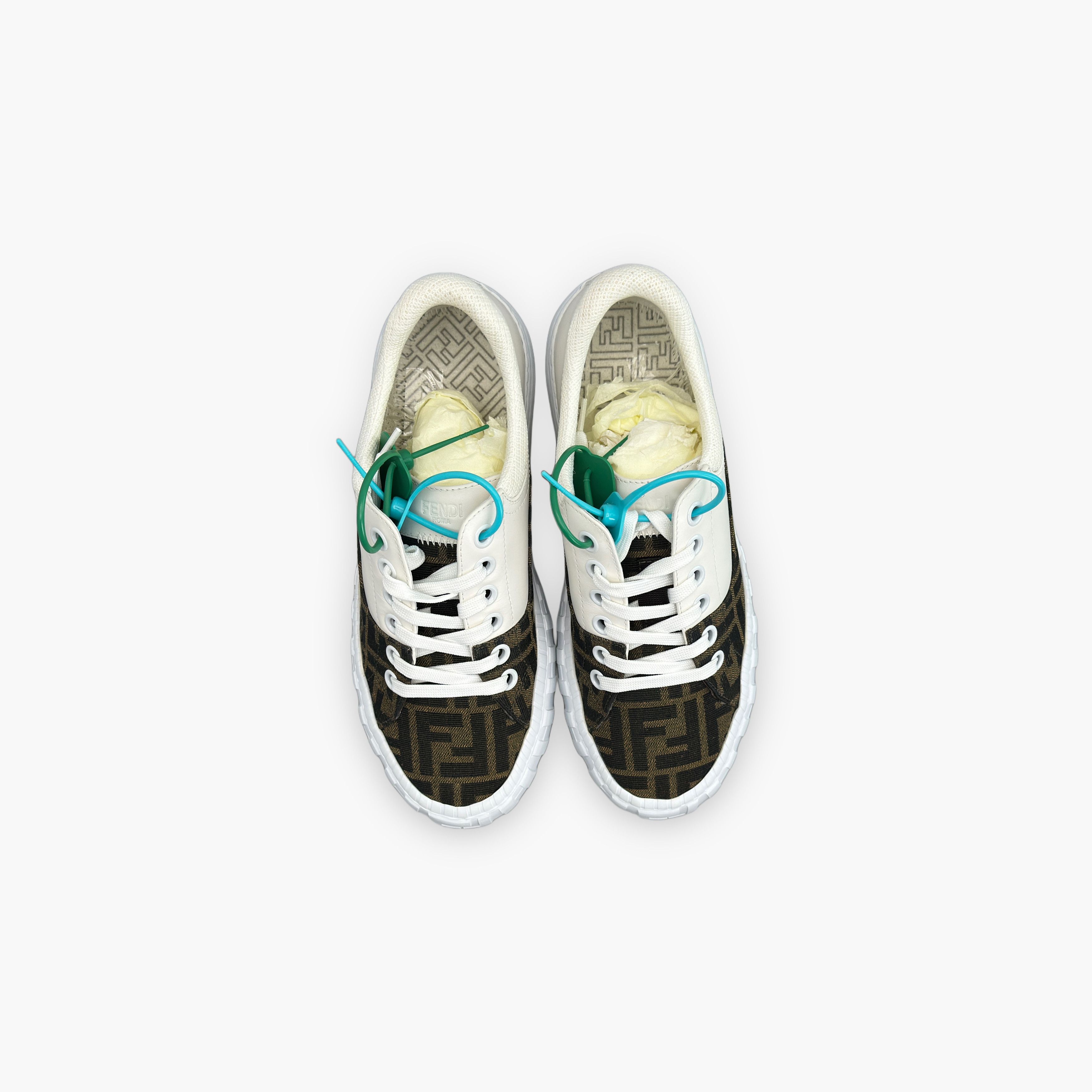Fendi Fendi Force Monogram Low-Top Sneakers US 6 Size US 6 / EU 39 - 9 Thumbnail