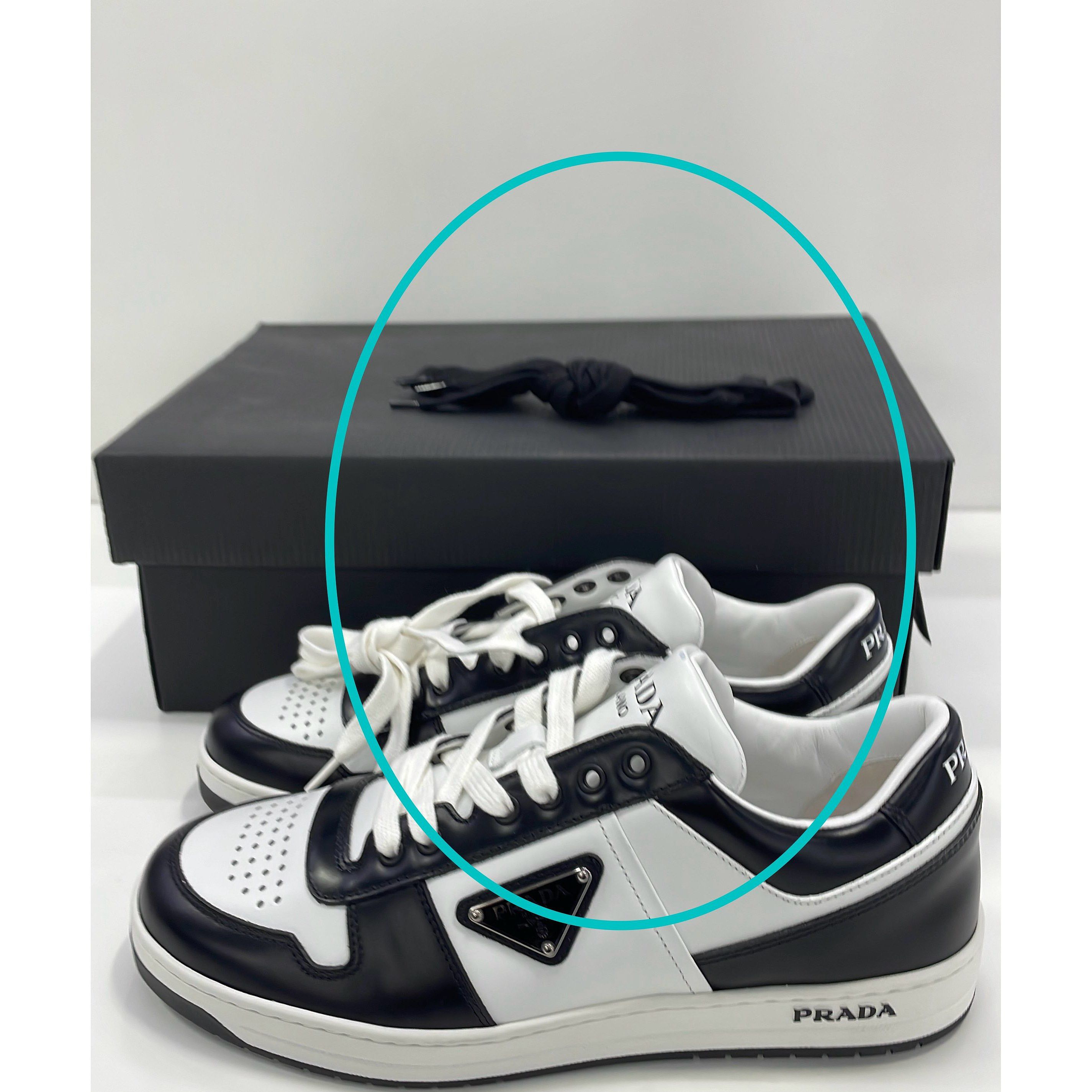 Prada Prada Downtown Low-Top Sneakers Size 7 Size US 7 / EU 40 - 11 Thumbnail