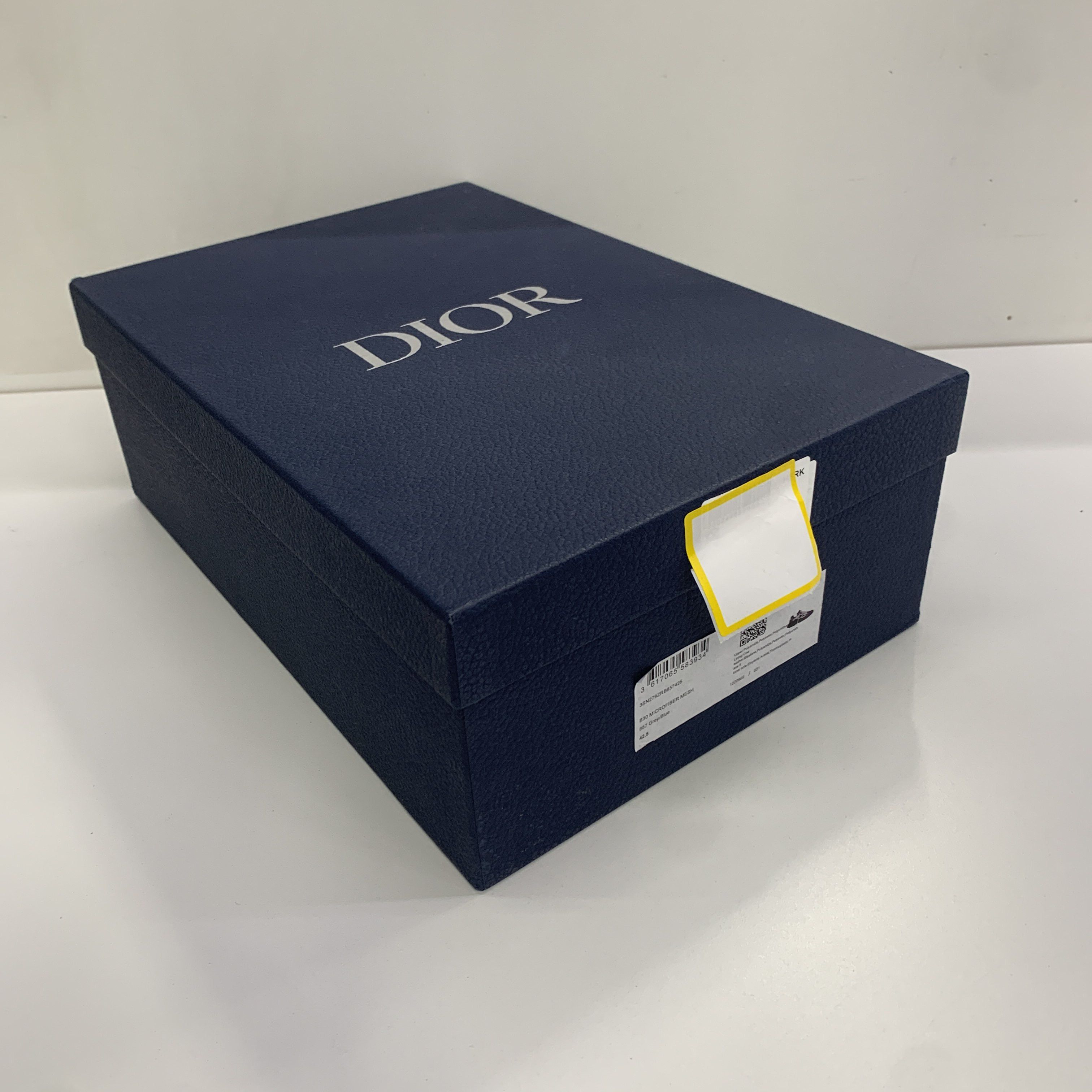 Dior Dior B30 Low-Top Sneakers Grey Blue Size 9.5 Size US 9.5 / EU 42-43 - 10 Thumbnail