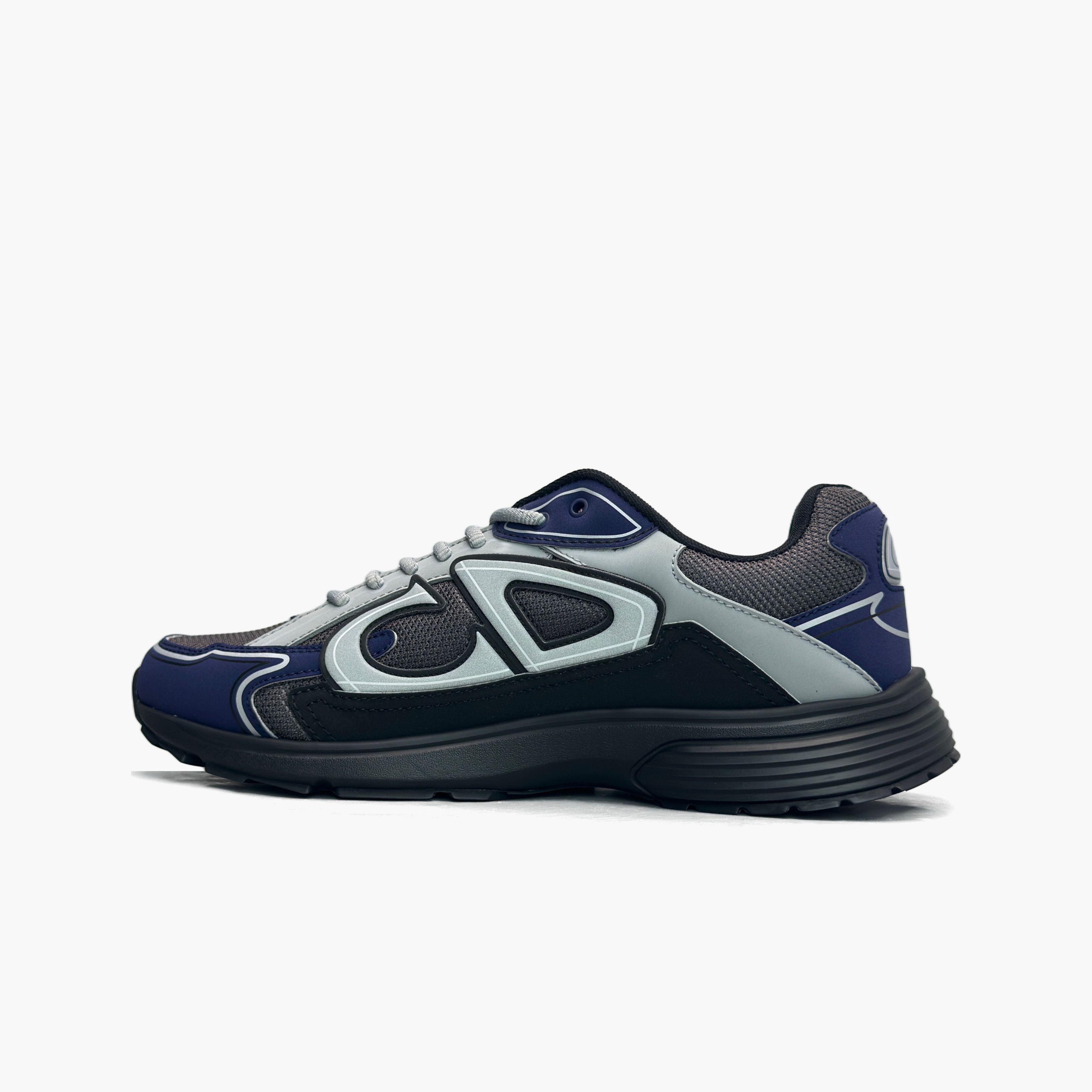 Dior Dior B30 Low-Top Sneakers Grey Blue Size 9.5 Size US 9.5 / EU 42-43 - 3 Thumbnail