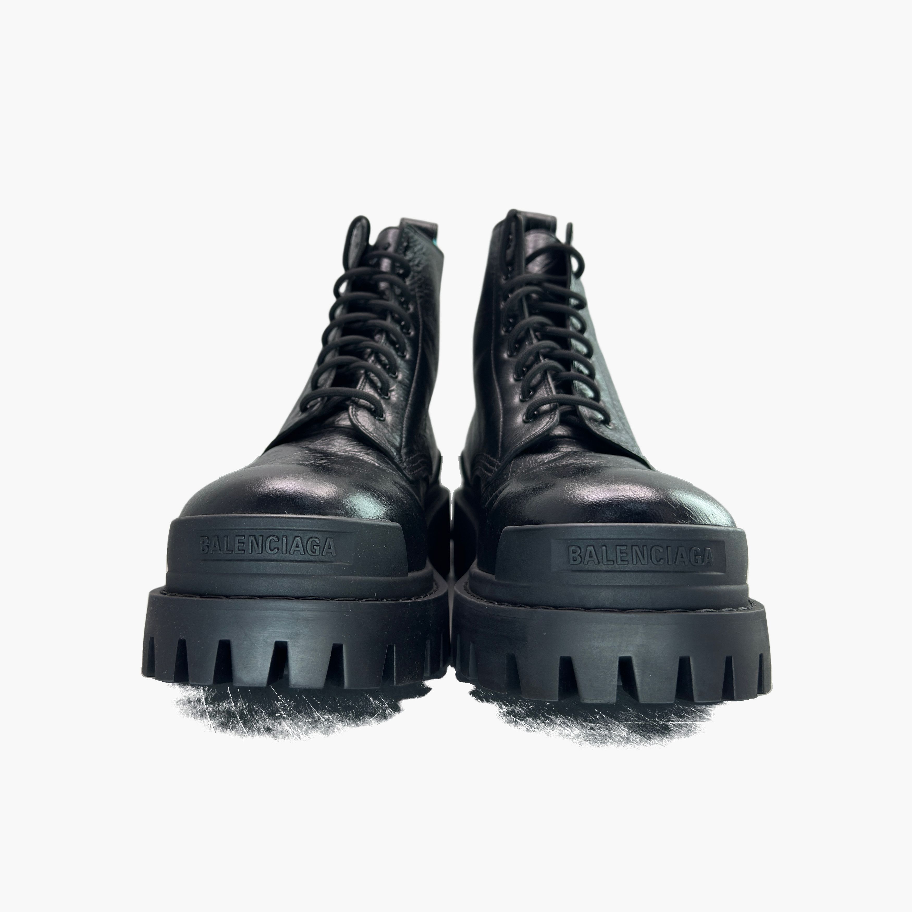 Balenciaga Balenciaga Strike Leather Boots Size 8 Size US 8 / EU 41 - 5 Thumbnail