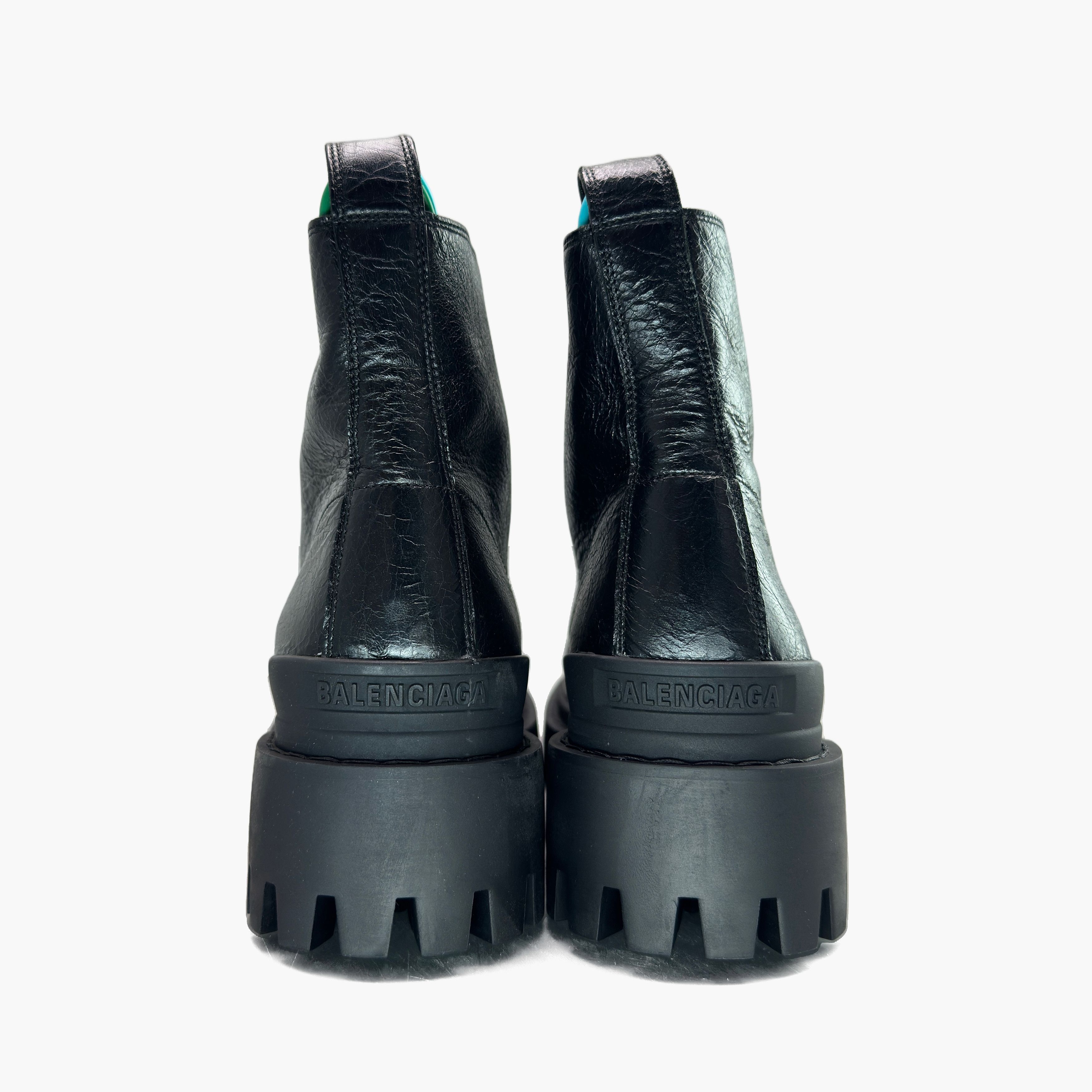 Balenciaga Balenciaga Strike Leather Boots Size 8 Size US 8 / EU 41 - 6 Thumbnail