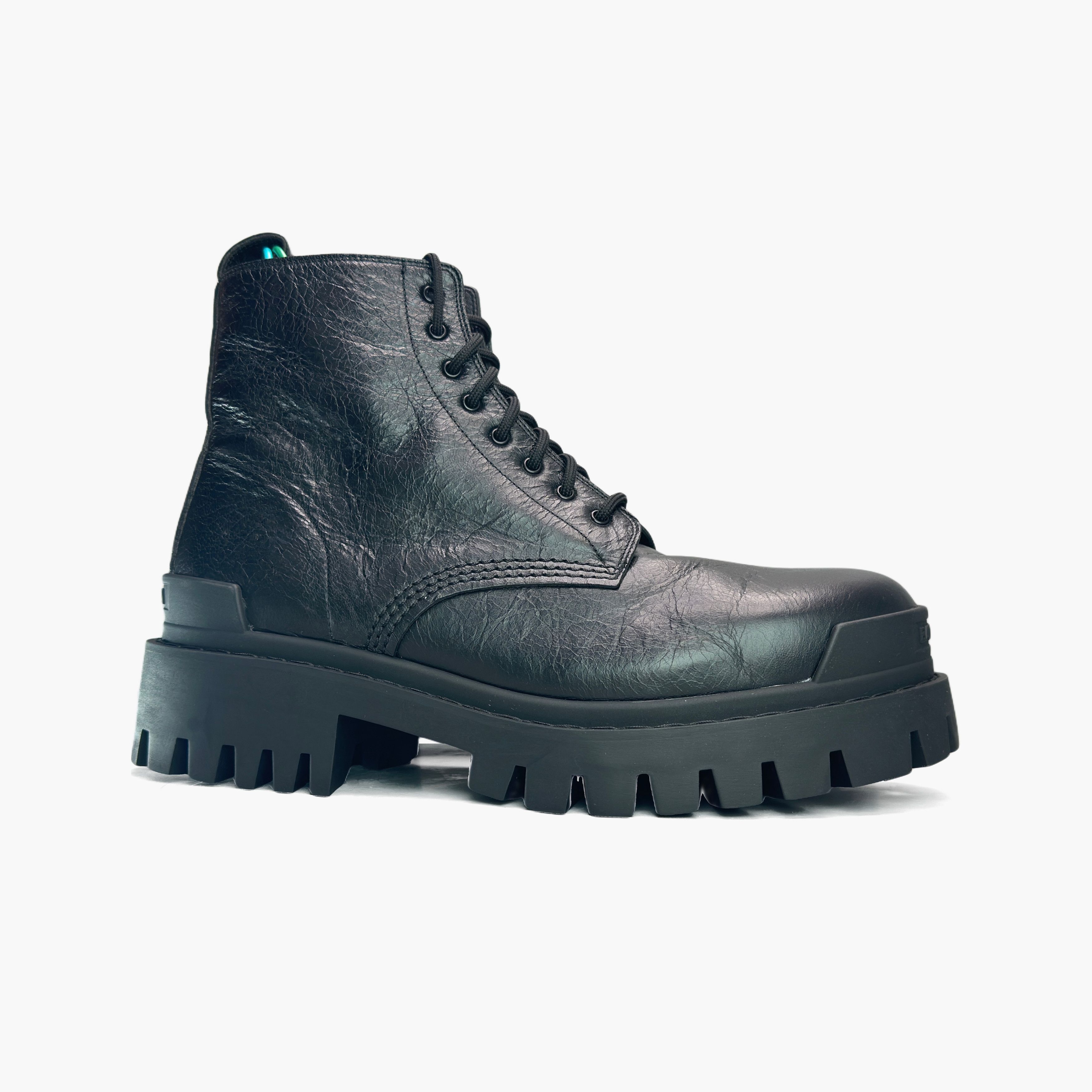 Balenciaga Balenciaga Strike Leather Boots Size 8 Size US 8 / EU 41 - 4 Thumbnail