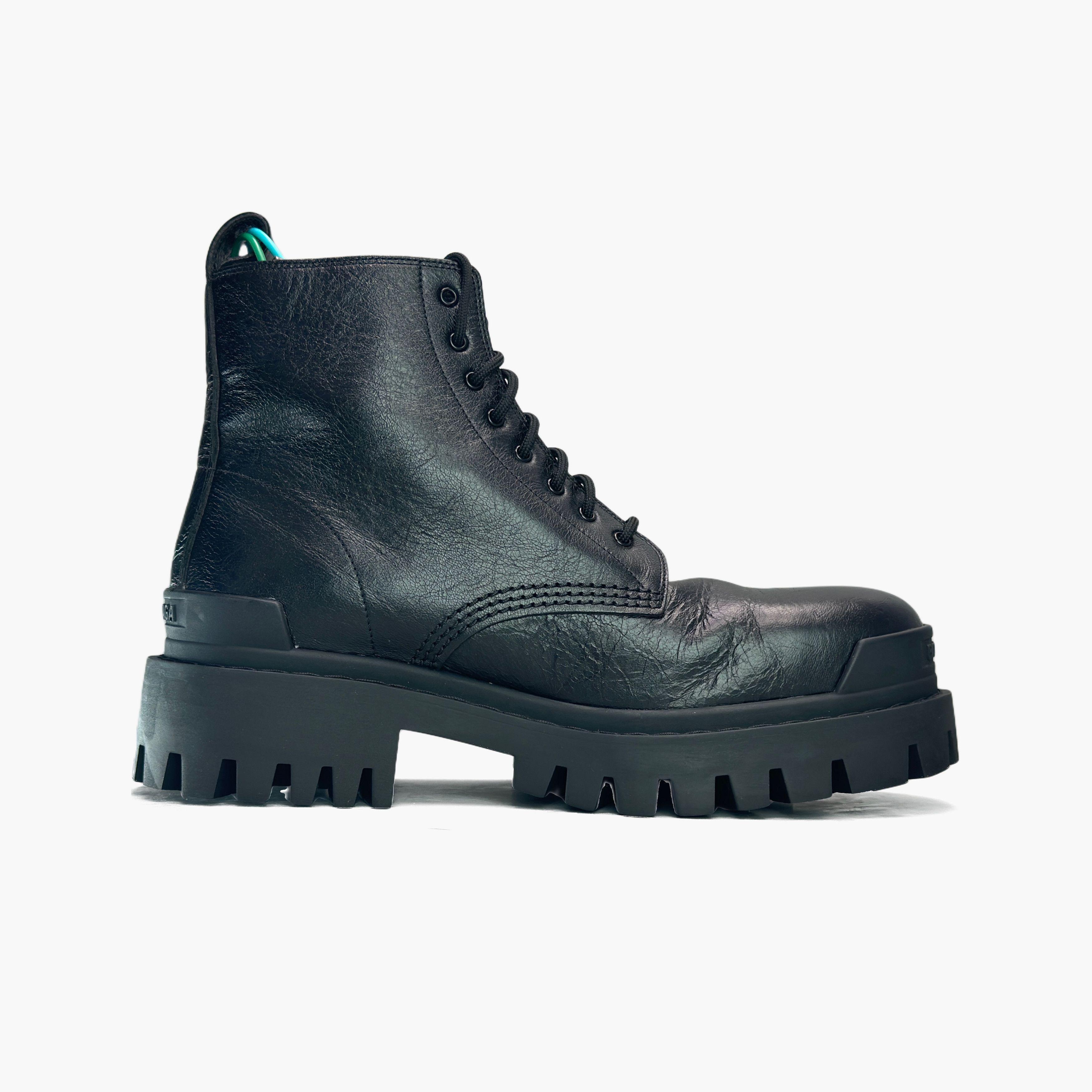 Balenciaga Balenciaga Strike Leather Boots Size 8 Size US 8 / EU 41 - 2 Thumbnail