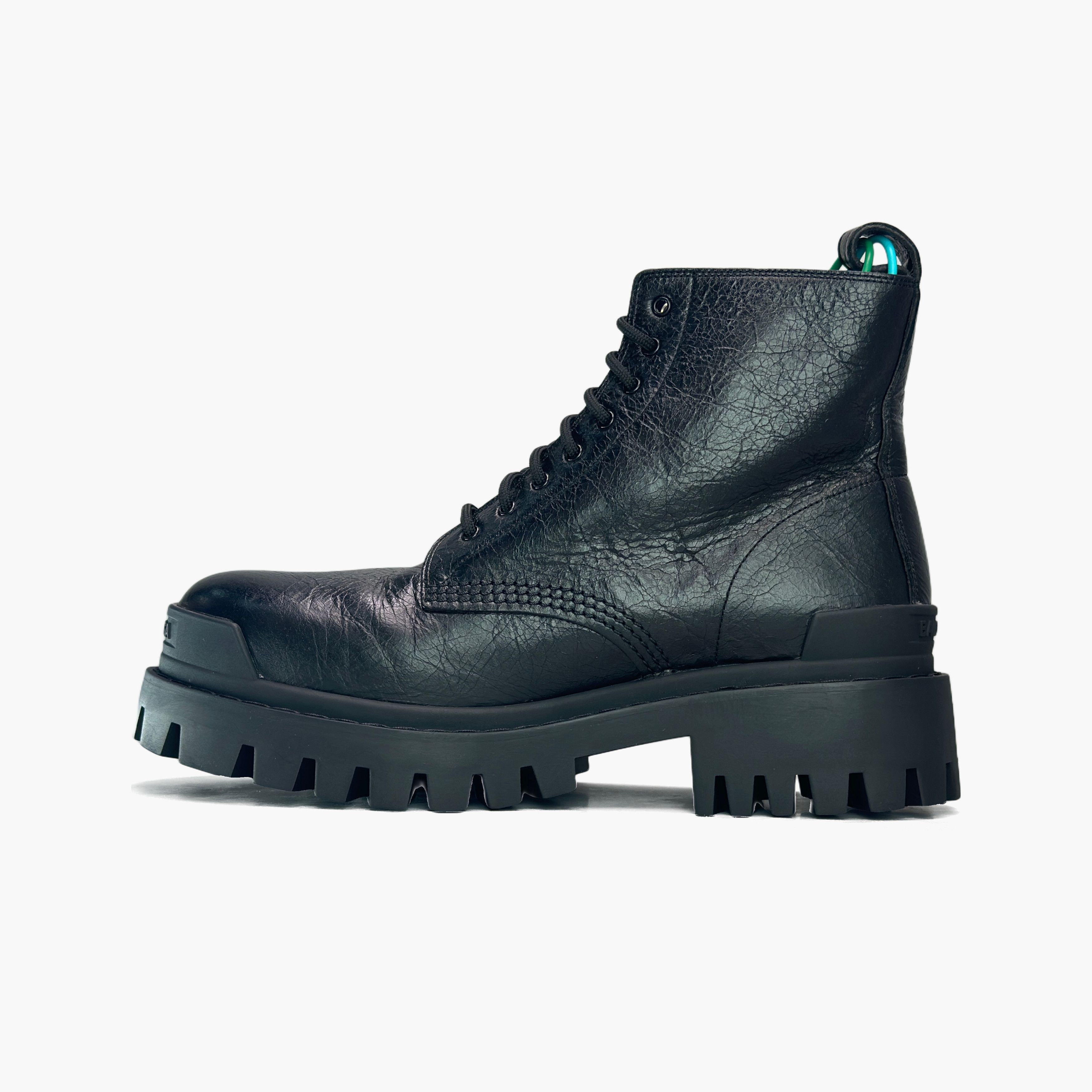 Balenciaga Balenciaga Strike Leather Boots Size 8 Size US 8 / EU 41 - 3 Thumbnail