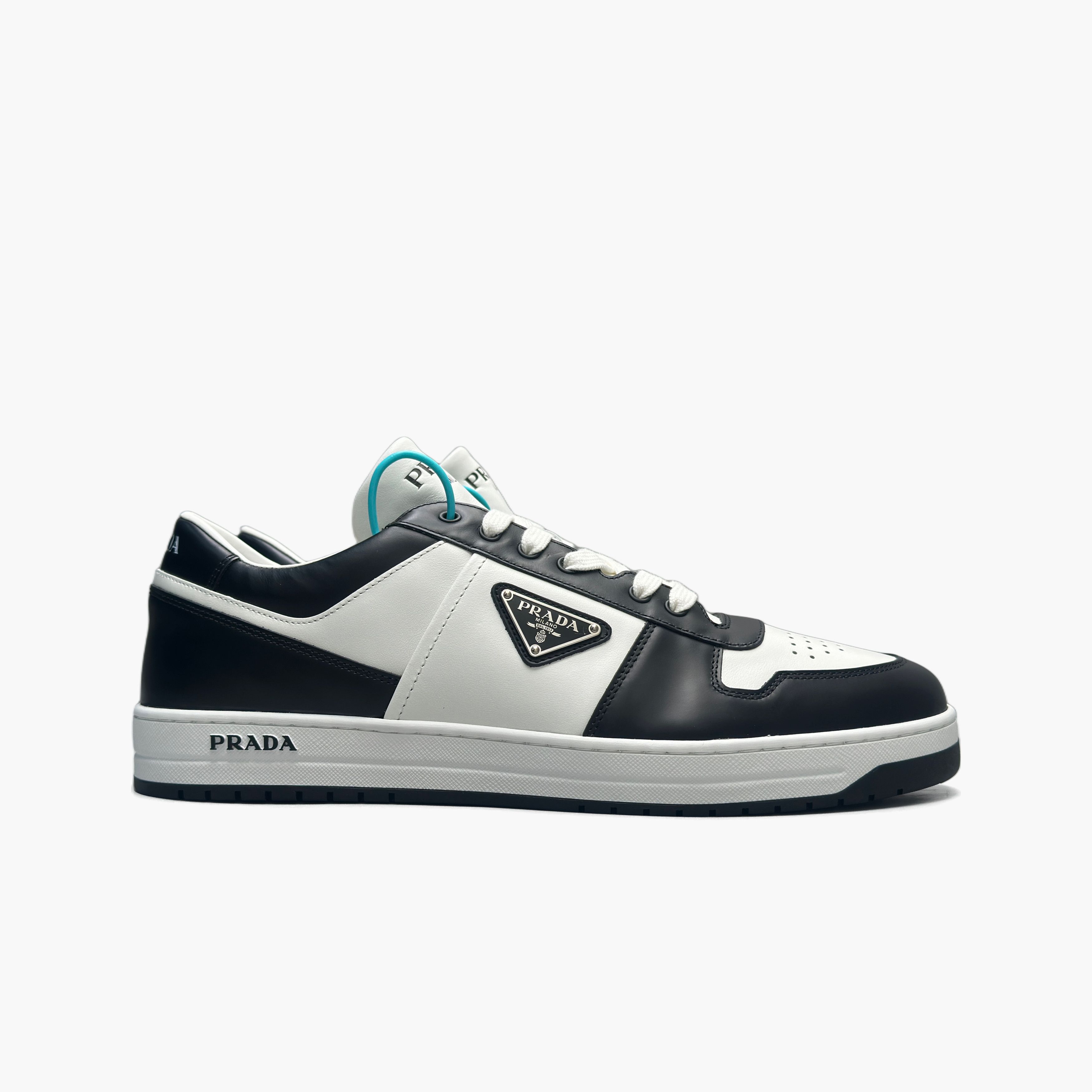 Prada Prada Downtown Leather Low-Top Sneakers US 12 Size US 12 / EU 45 - 4 Thumbnail