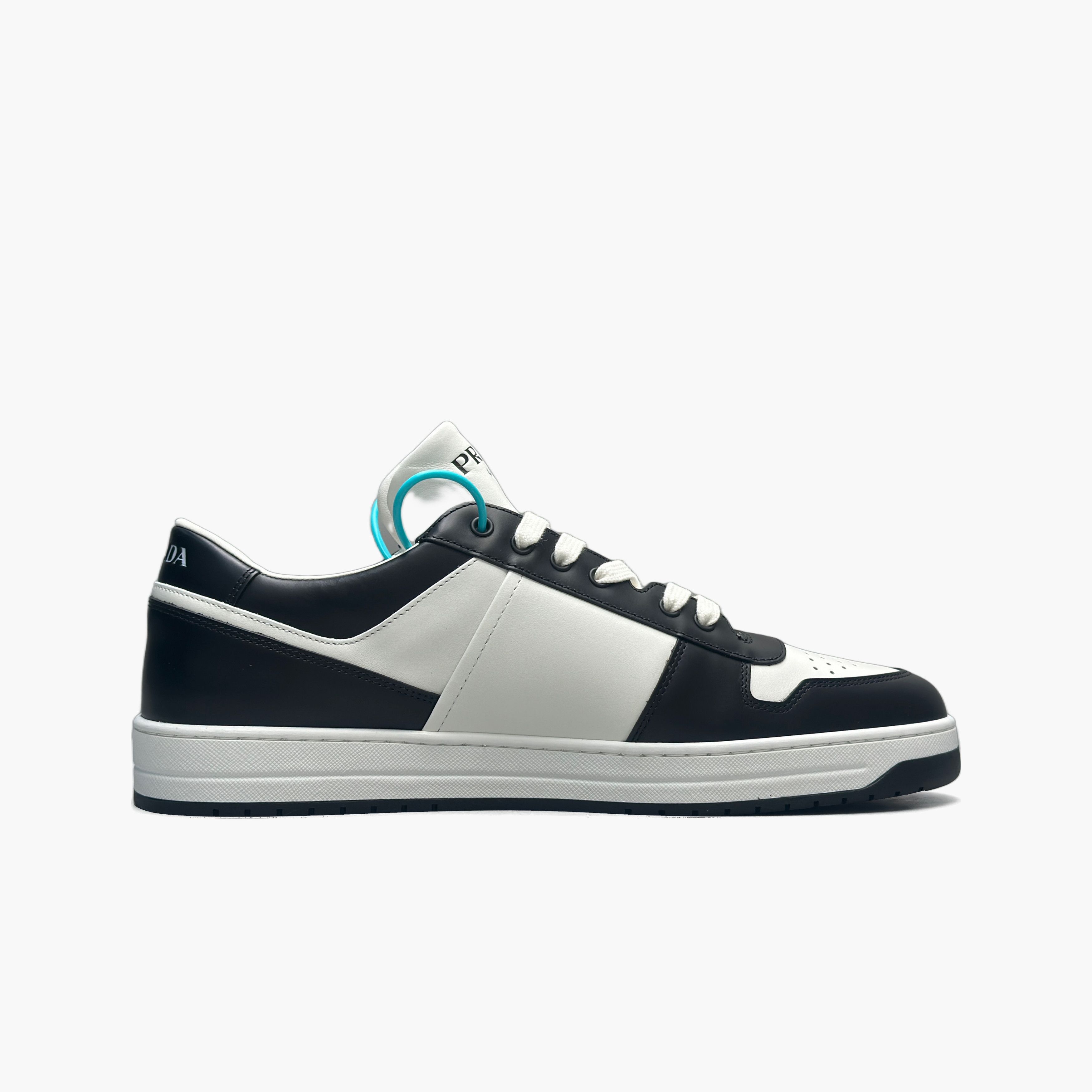 Prada Prada Downtown Leather Low-Top Sneakers US 12 Size US 12 / EU 45 - 2 Thumbnail