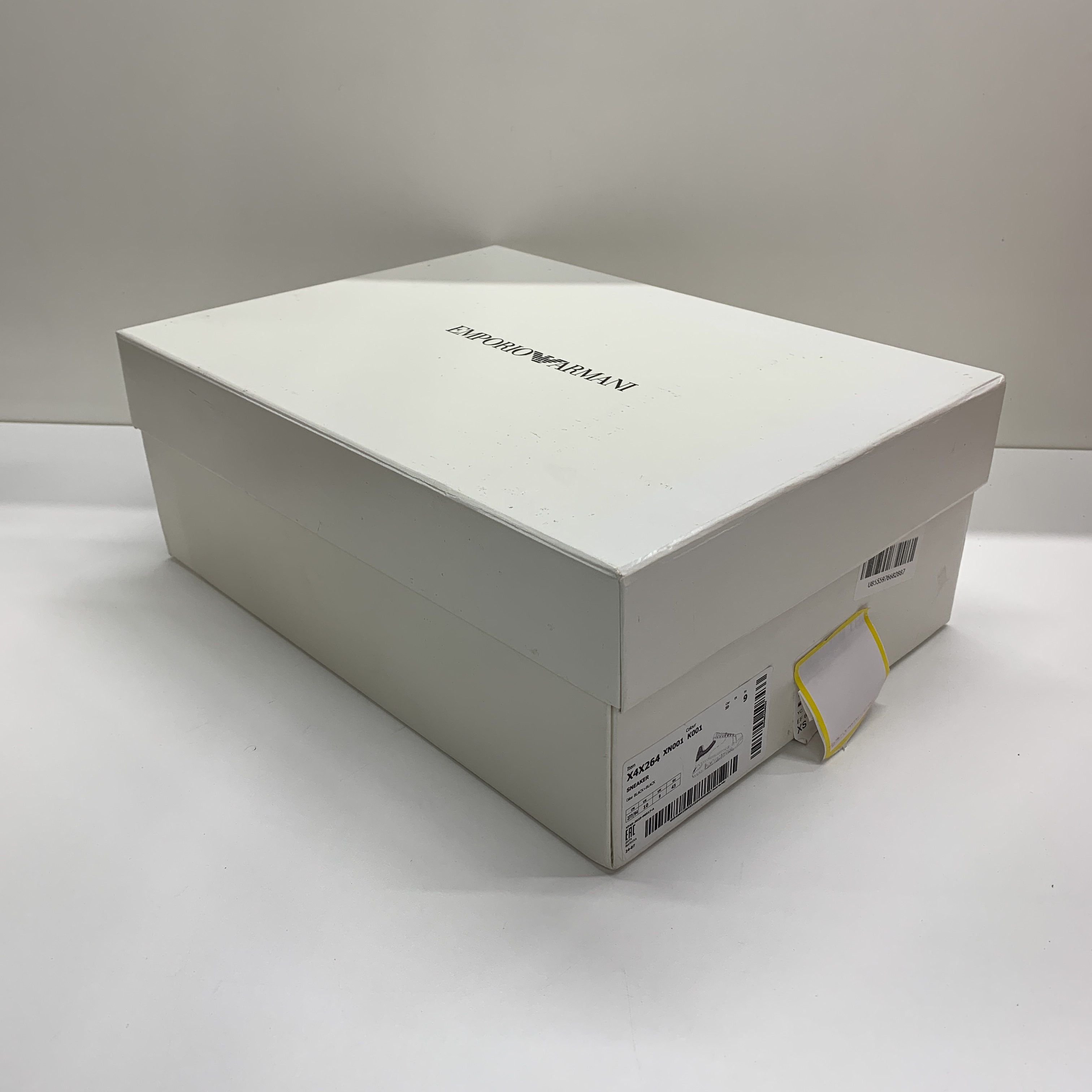 Emporio Armani Emporio Armani Leather Low-Top Sneakers US 10 / EU 43 Size US 10 / EU 43 - 10 Thumbnail