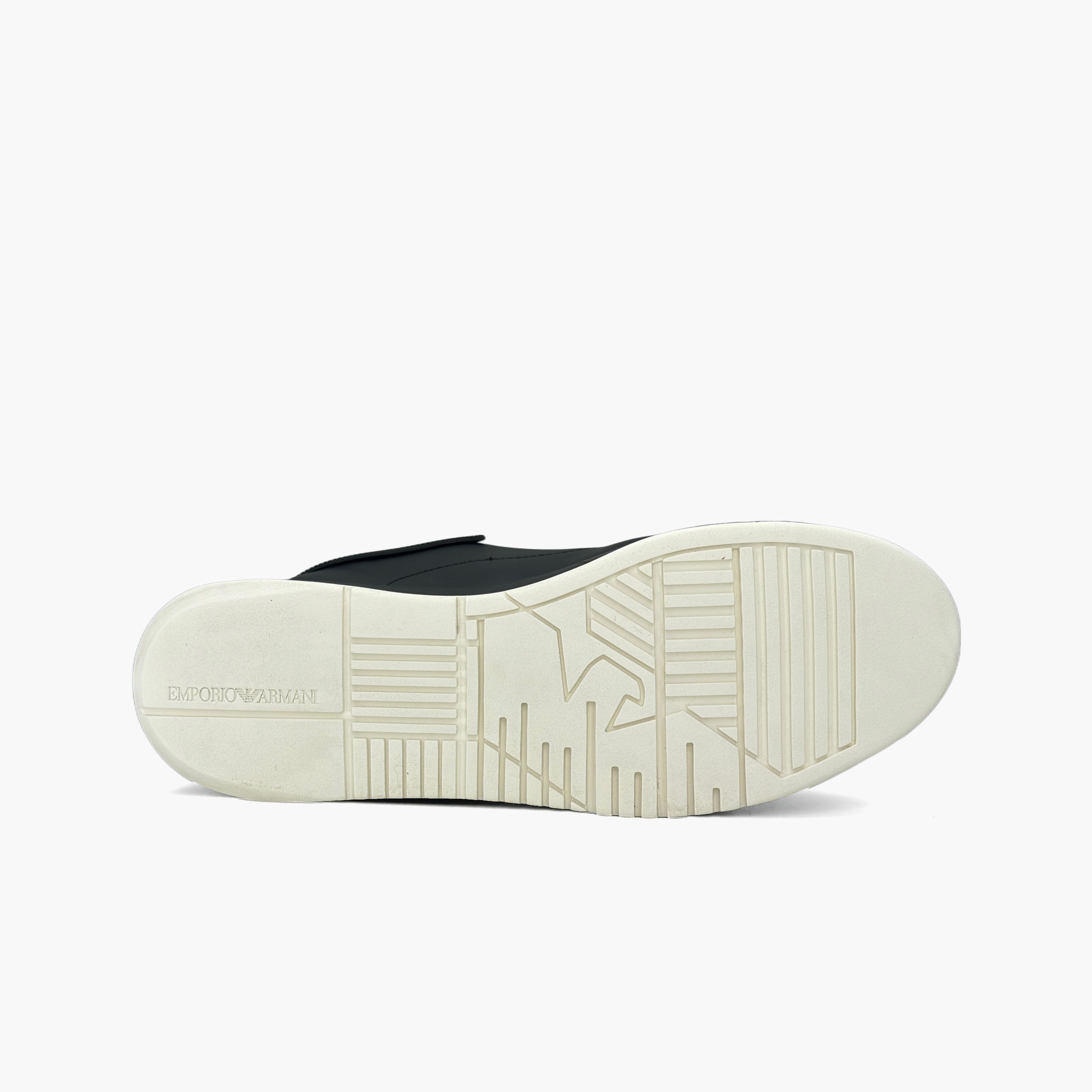 Emporio Armani Emporio Armani Leather Low-Top Sneakers US 10 / EU 43 Size US 10 / EU 43 - 7 Thumbnail