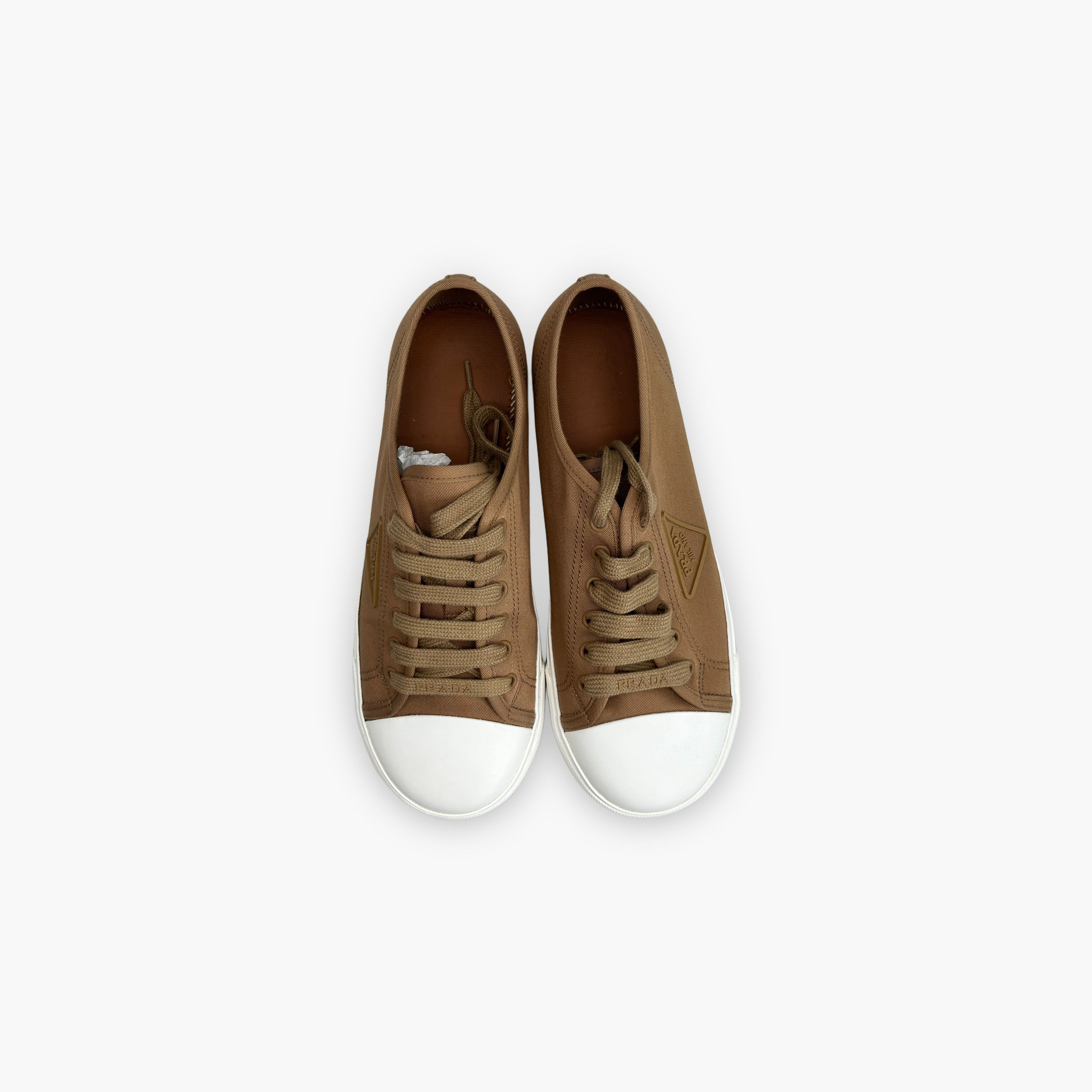 Prada Prada Canvas Low-Top Sneakers Size 41 Size US 8 / EU 41 - 9 Thumbnail