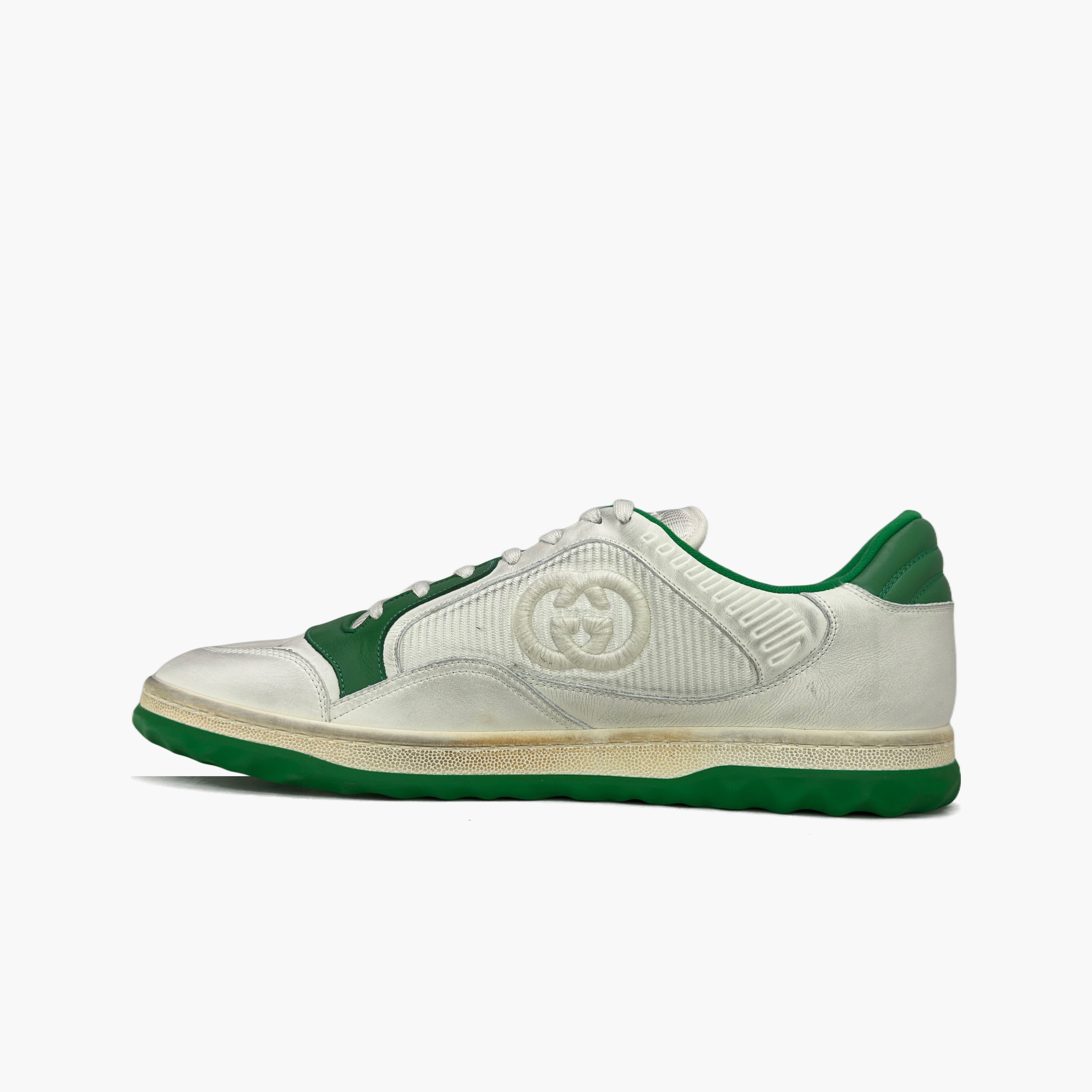 Gucci Gucci MAC80 Distressed Low-Top Sneakers Size 11.5 Size US 11.5 / EU 44-45 - 3 Thumbnail