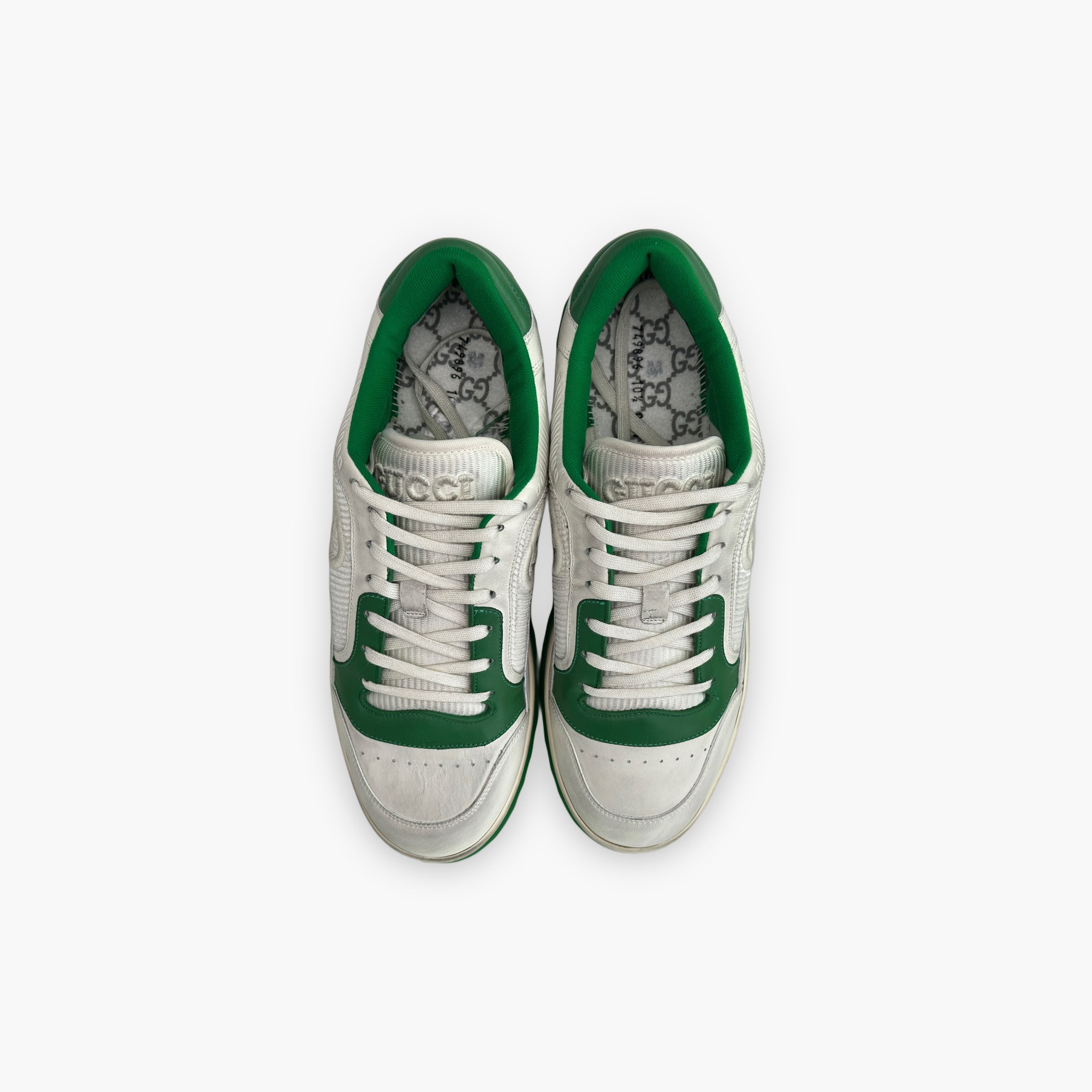 Gucci Gucci MAC80 Distressed Low-Top Sneakers Size 11.5 Size US 11.5 / EU 44-45 - 9 Thumbnail