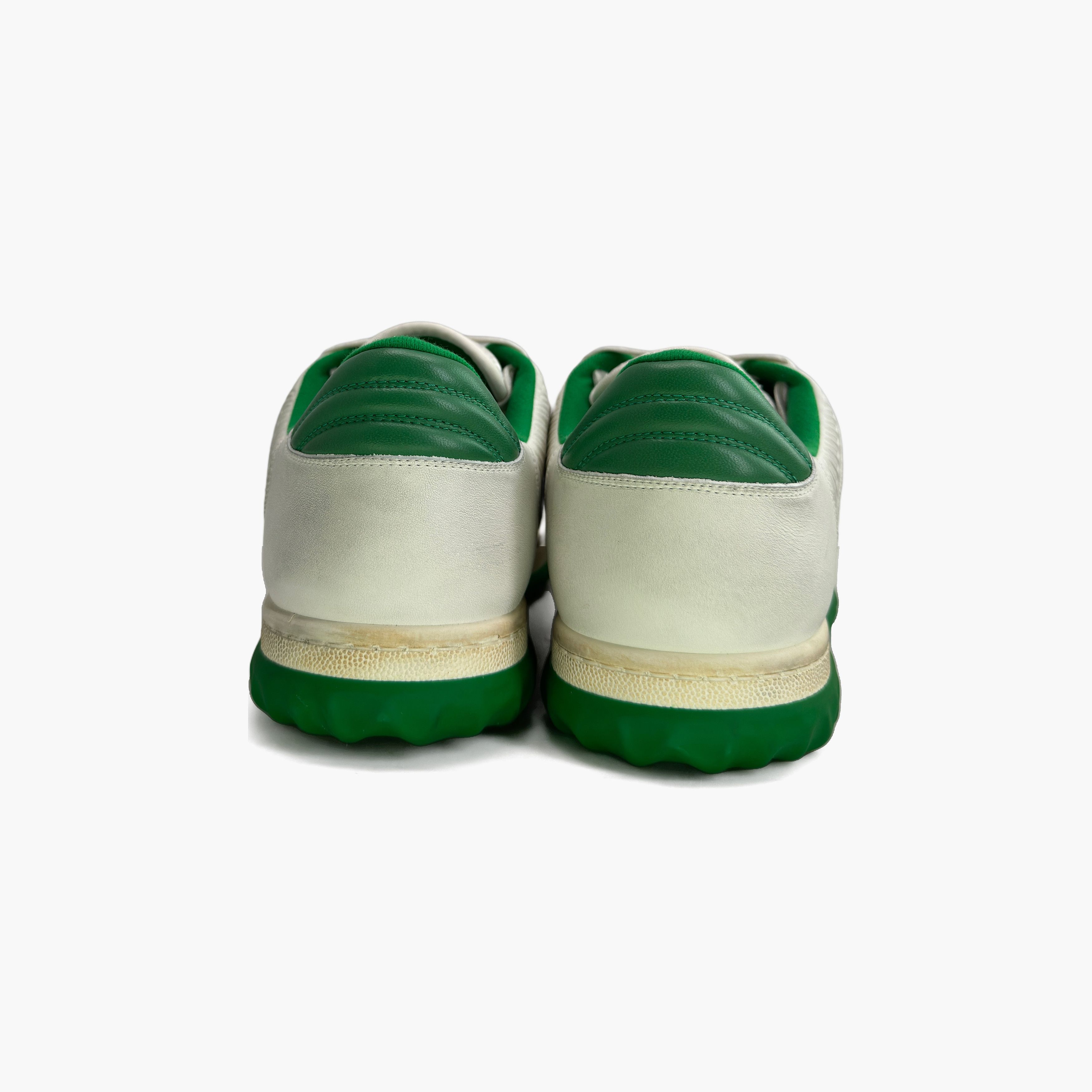Gucci Gucci MAC80 Distressed Low-Top Sneakers Size 11.5 Size US 11.5 / EU 44-45 - 6 Thumbnail