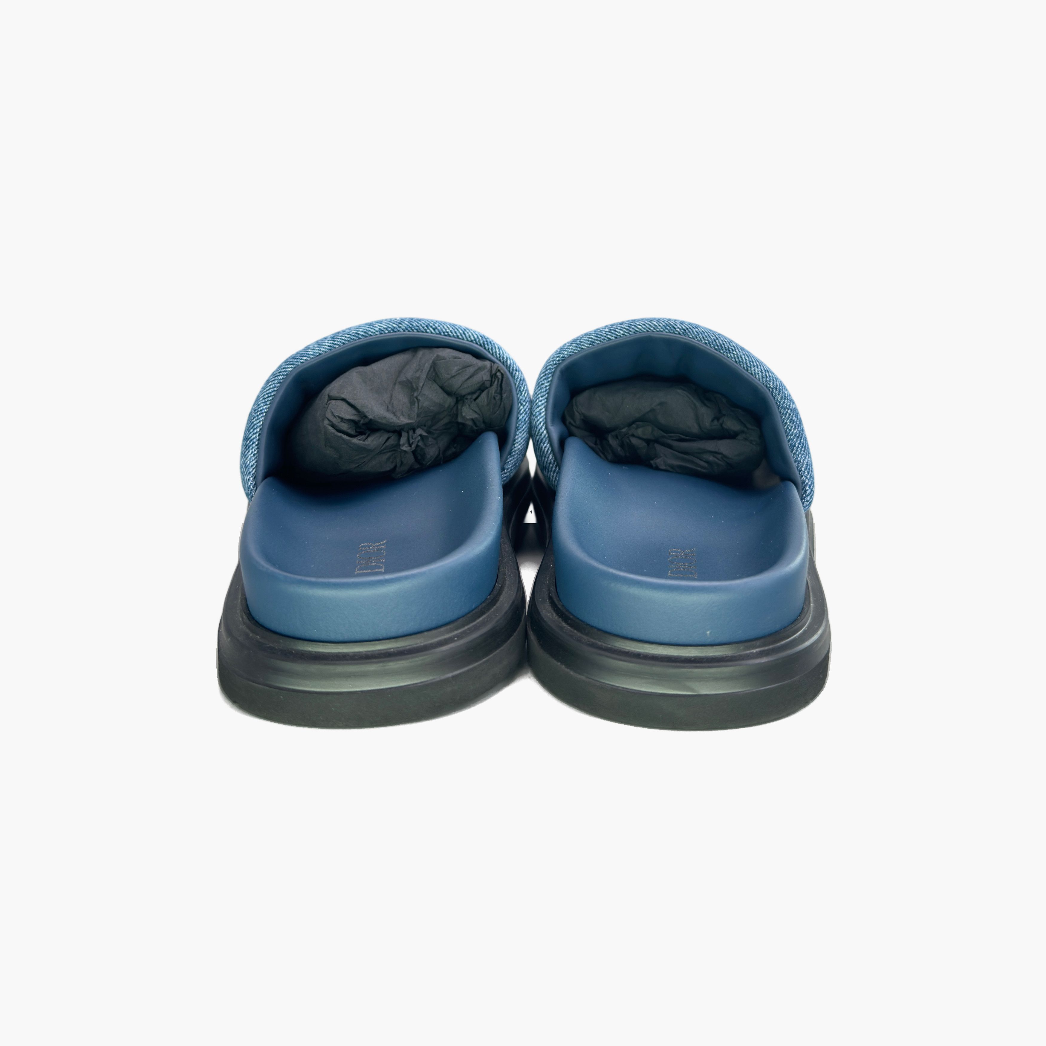 Dior Dior Aqua Denim Logo Slides Size 8 Size US 8 / EU 41 - 6 Thumbnail
