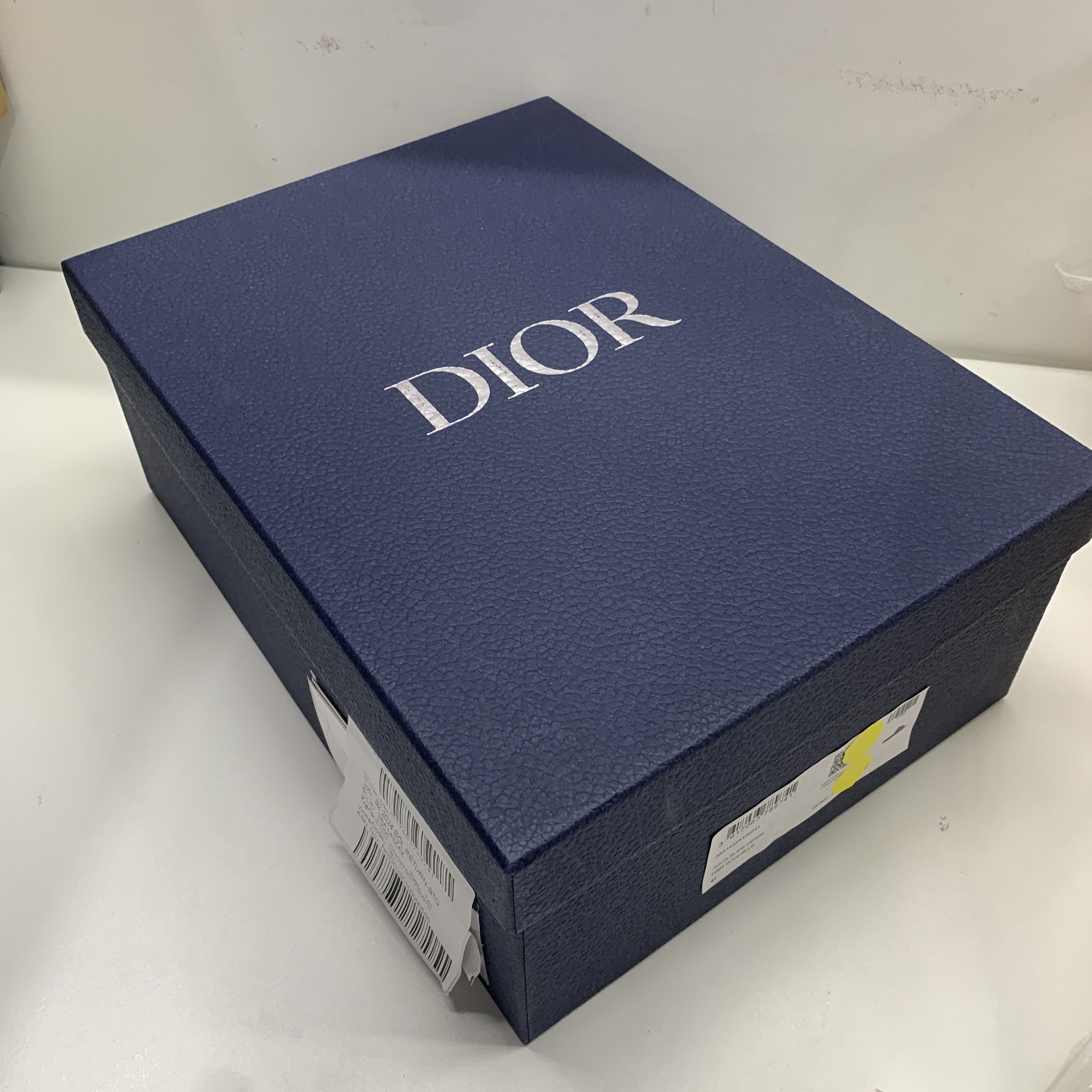 Dior Dior Aqua Denim Logo Slides Size 8 Size US 8 / EU 41 - 11 Thumbnail