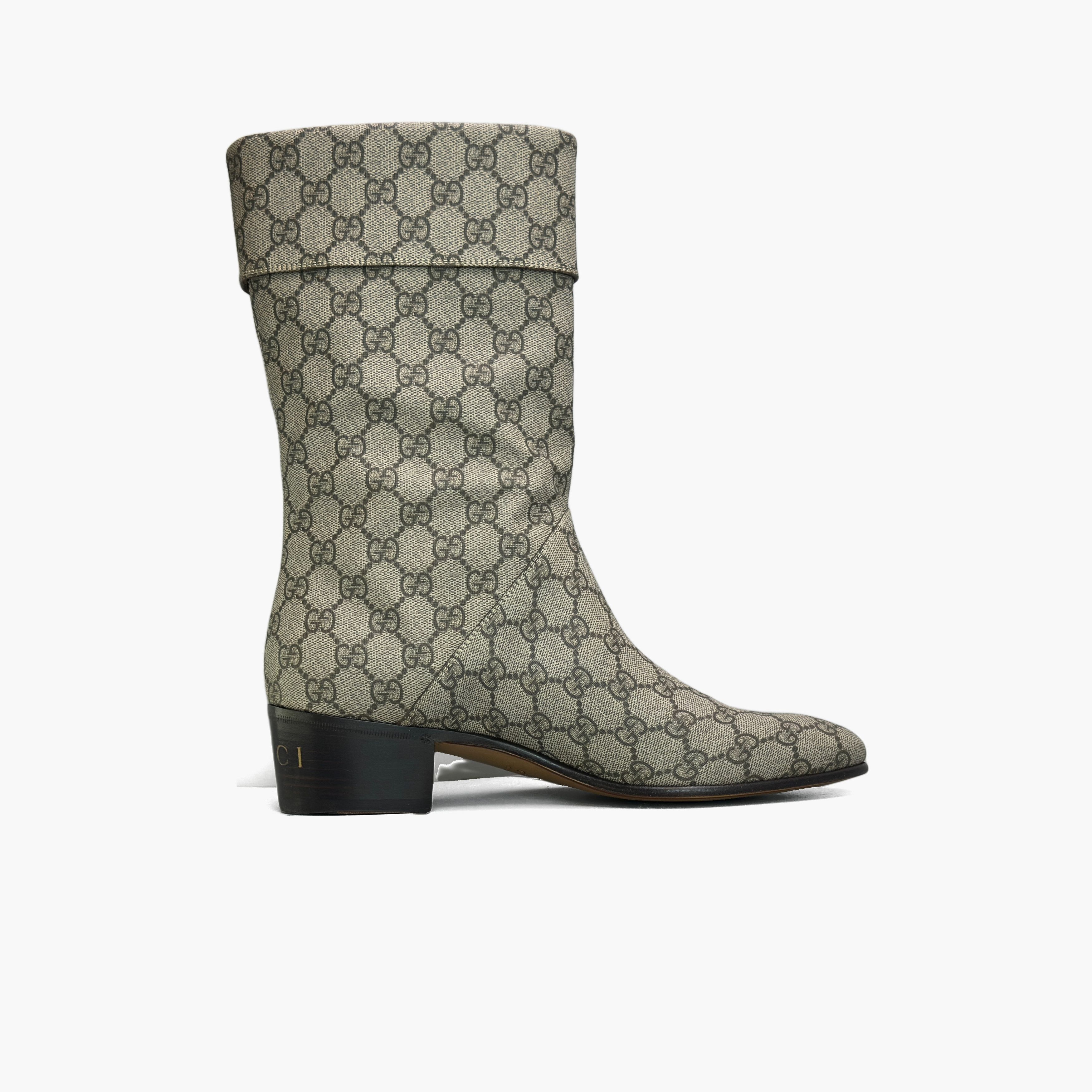 Gucci Gucci GG Supreme Canvas Boots Size 8 Size US 8 / EU 41 - 2 Thumbnail