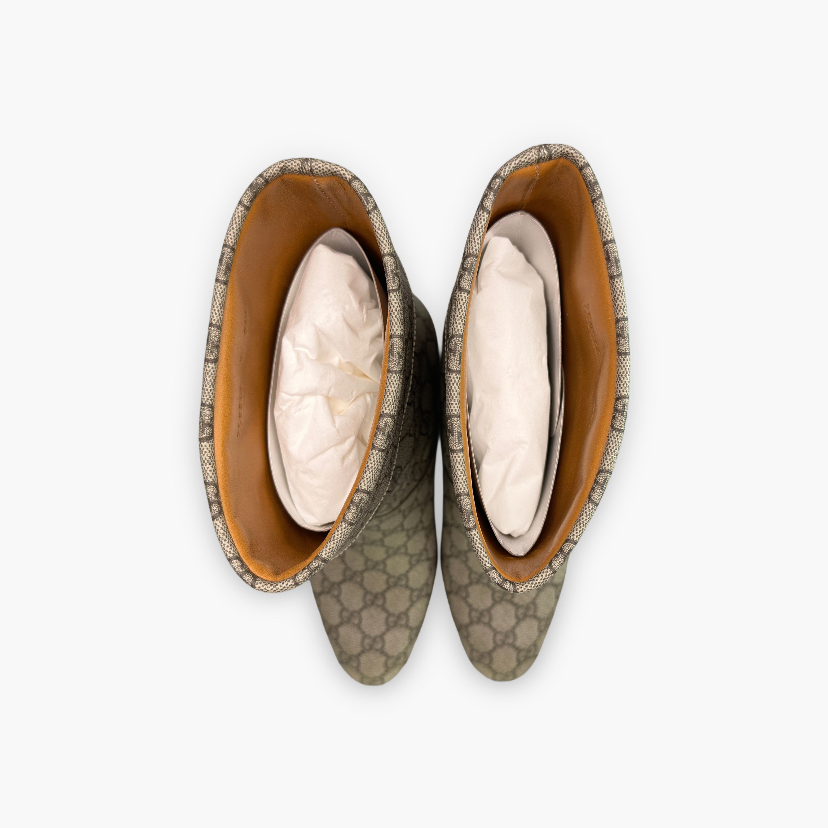 Gucci Gucci GG Supreme Canvas Boots Size 8 Size US 8 / EU 41 - 9 Thumbnail