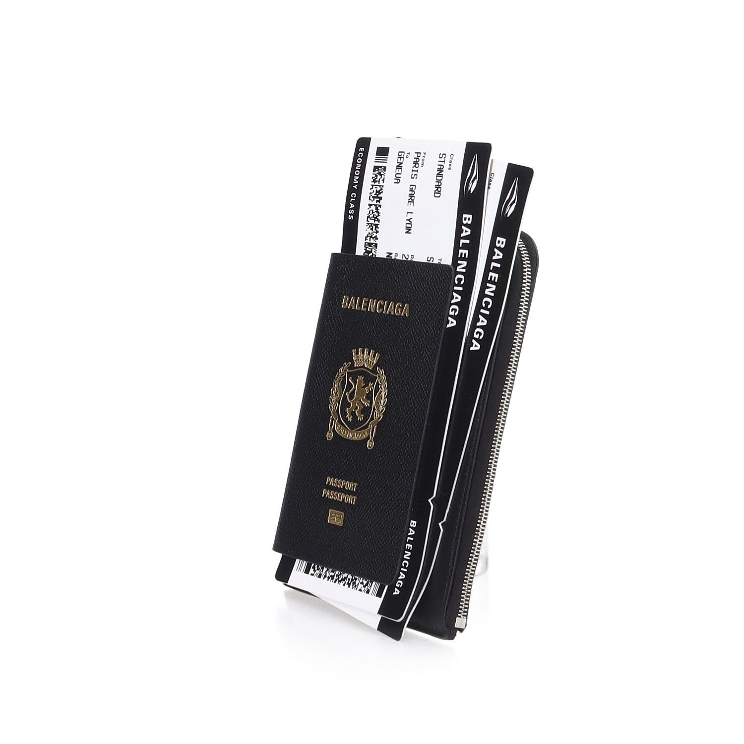 Balenciaga Balenciaga Crest Passport Bag One Size Size ONE SIZE - 2 Thumbnail