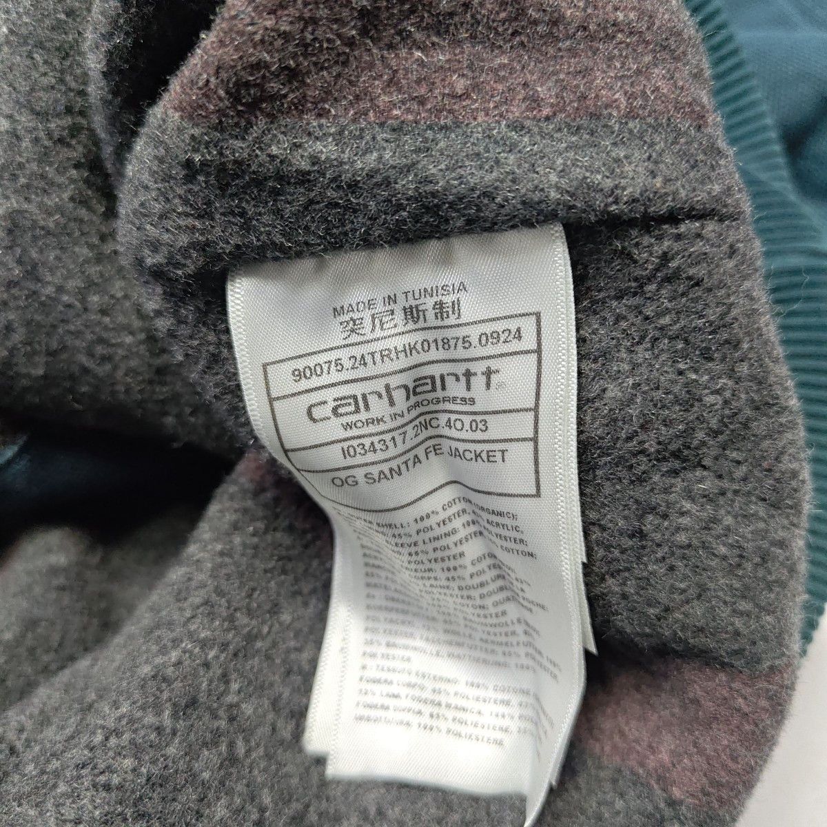 Carhartt Wip Carhartt WIP OG Santa Fe Jacket Size S Size US S / EU 44-46 / 1 - 4 Thumbnail